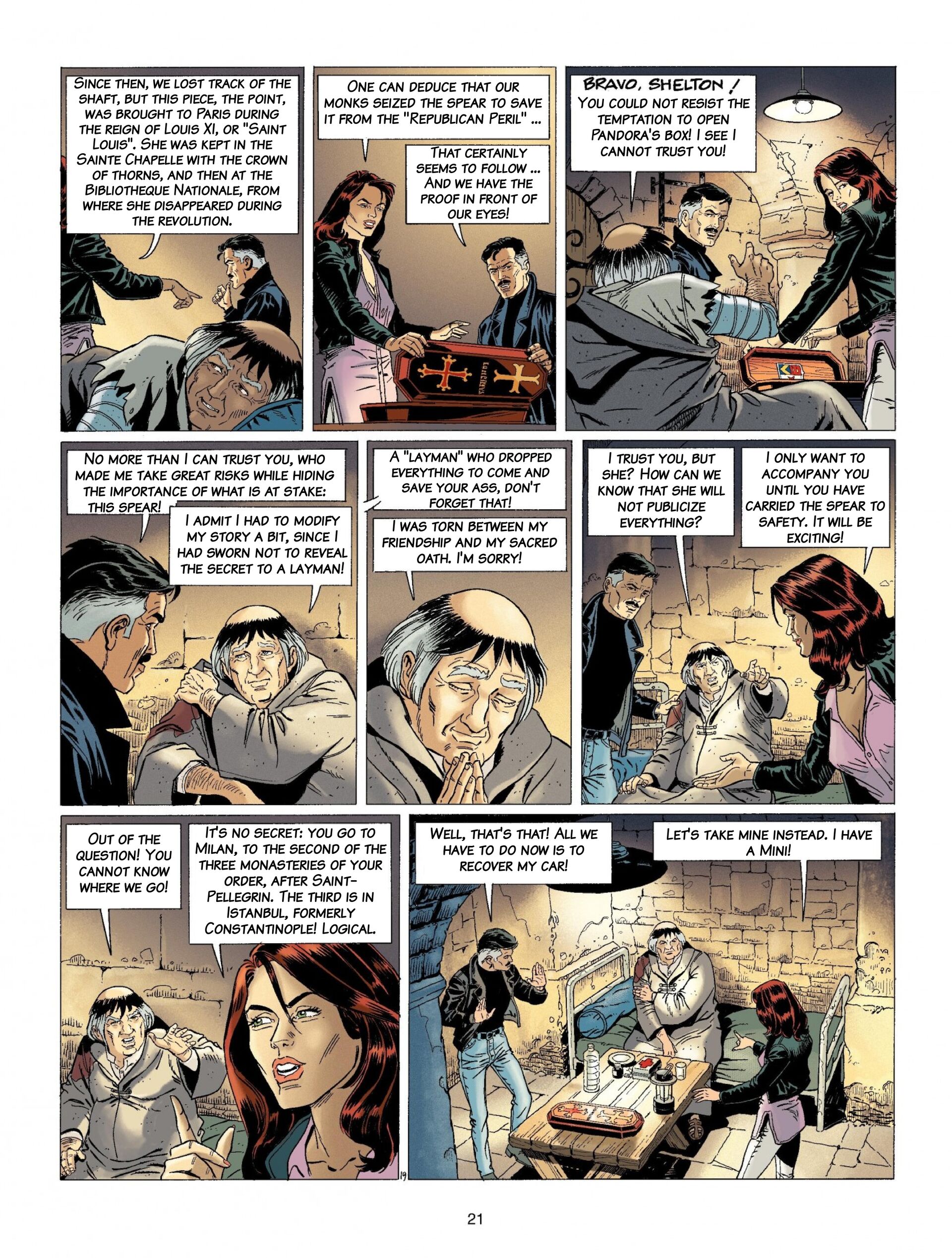 Read online Wayne Shelton comic -  Issue #7 - 21