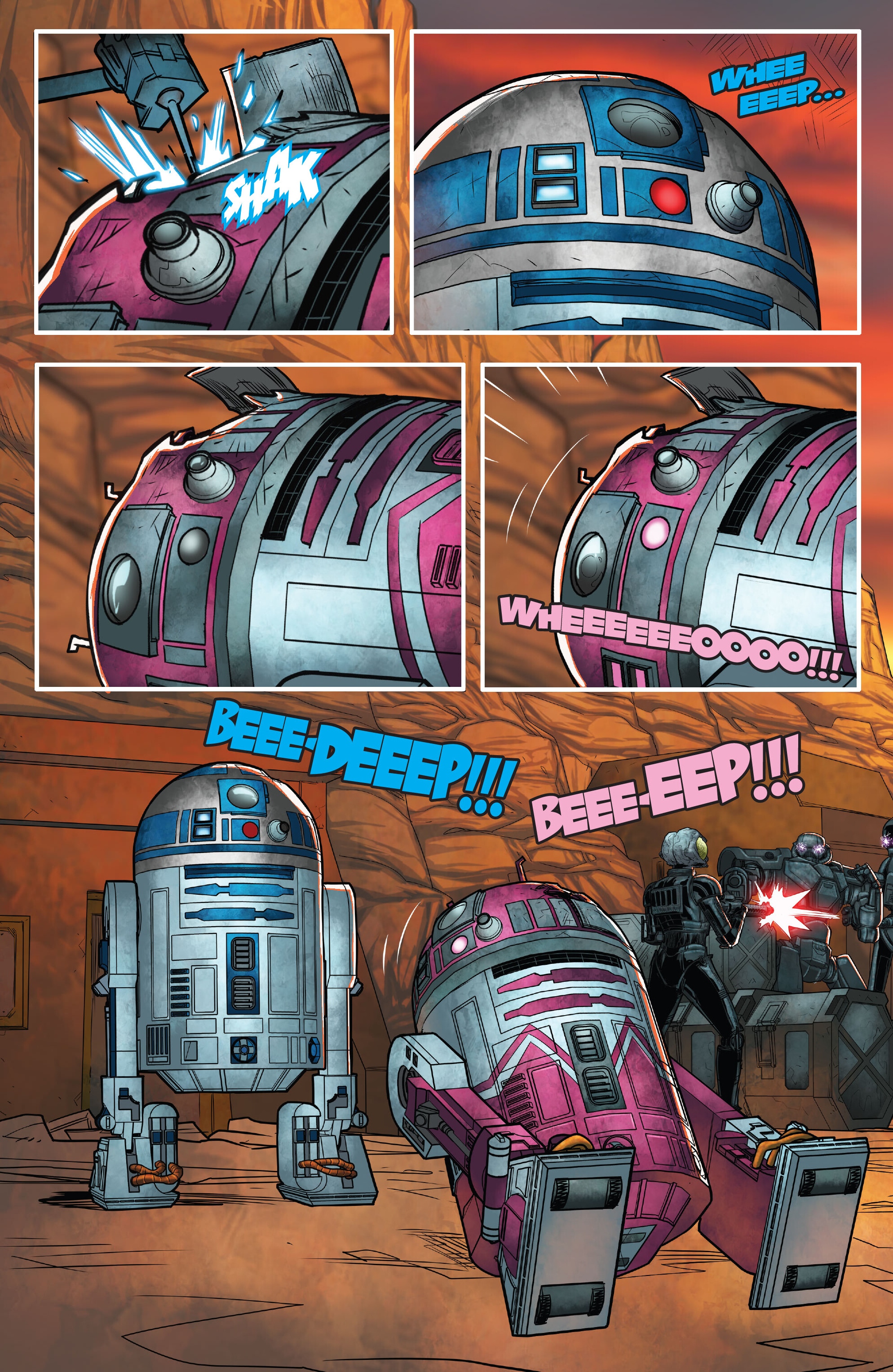 Read online Star Wars: Dark Droids - D-Squad comic -  Issue #4 - 4
