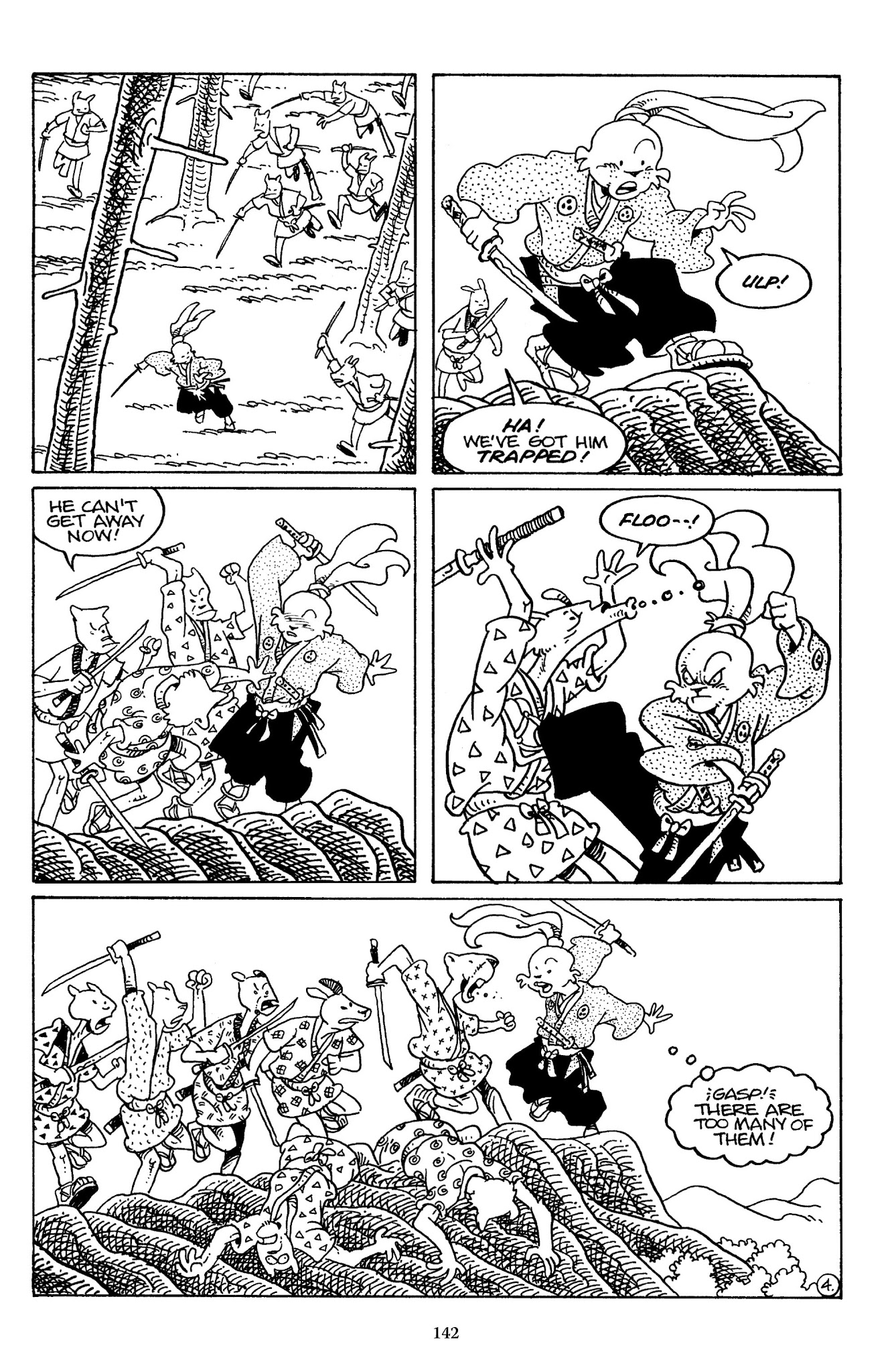 Read online The Usagi Yojimbo Saga comic -  Issue # TPB 7 - 138