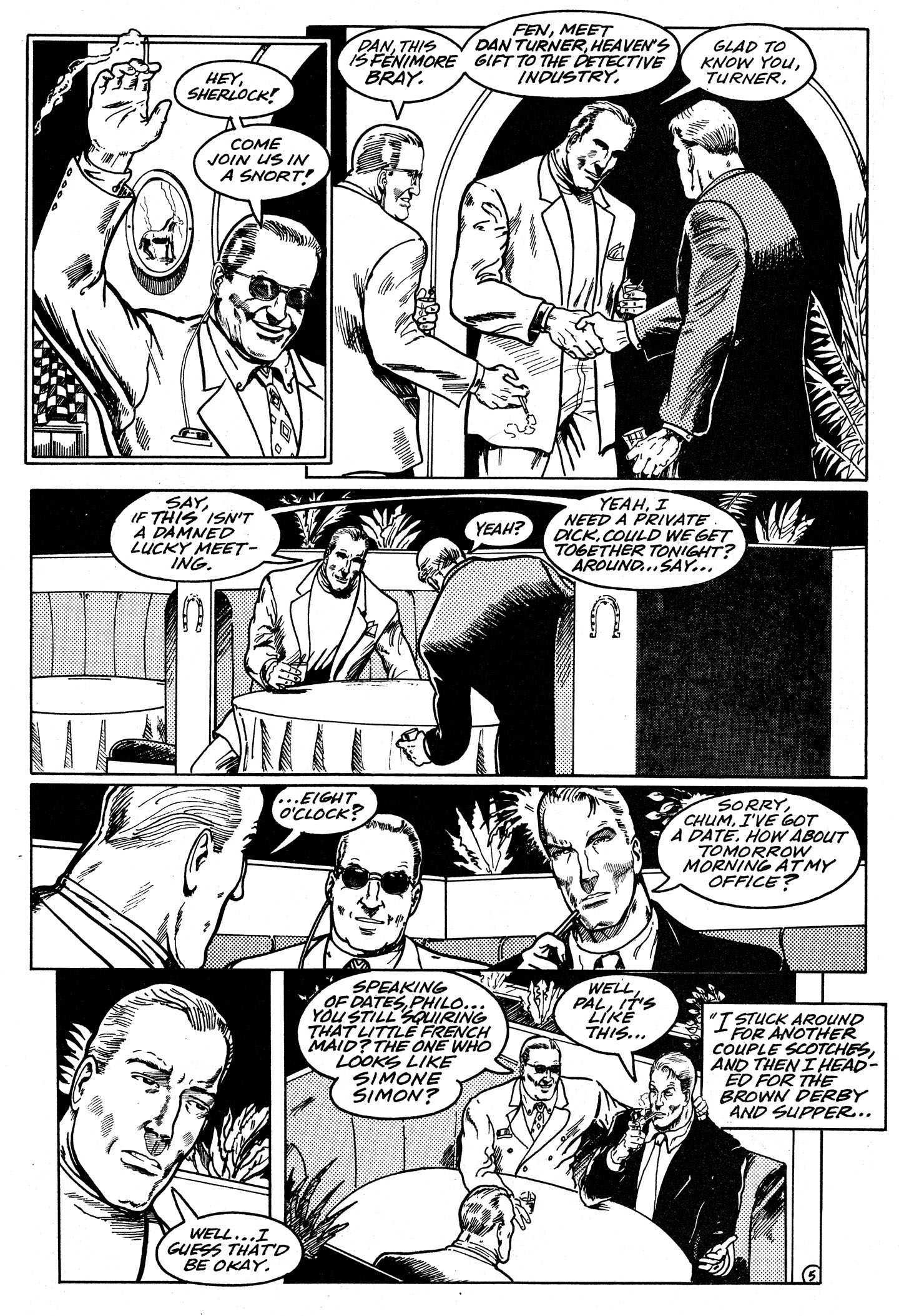 Read online Dan Turner, Hollywood Detective: The Star Chamber comic -  Issue # Full - 8
