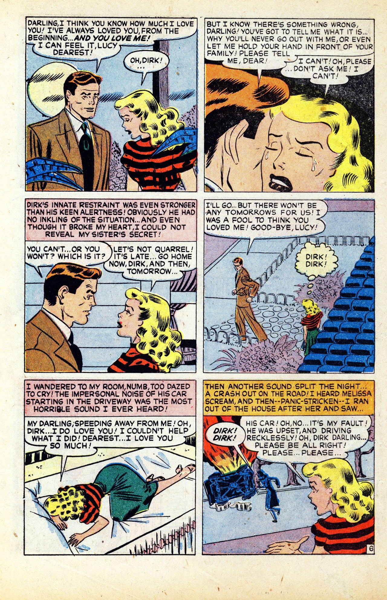 Read online My Love (1949) comic -  Issue #3 - 8