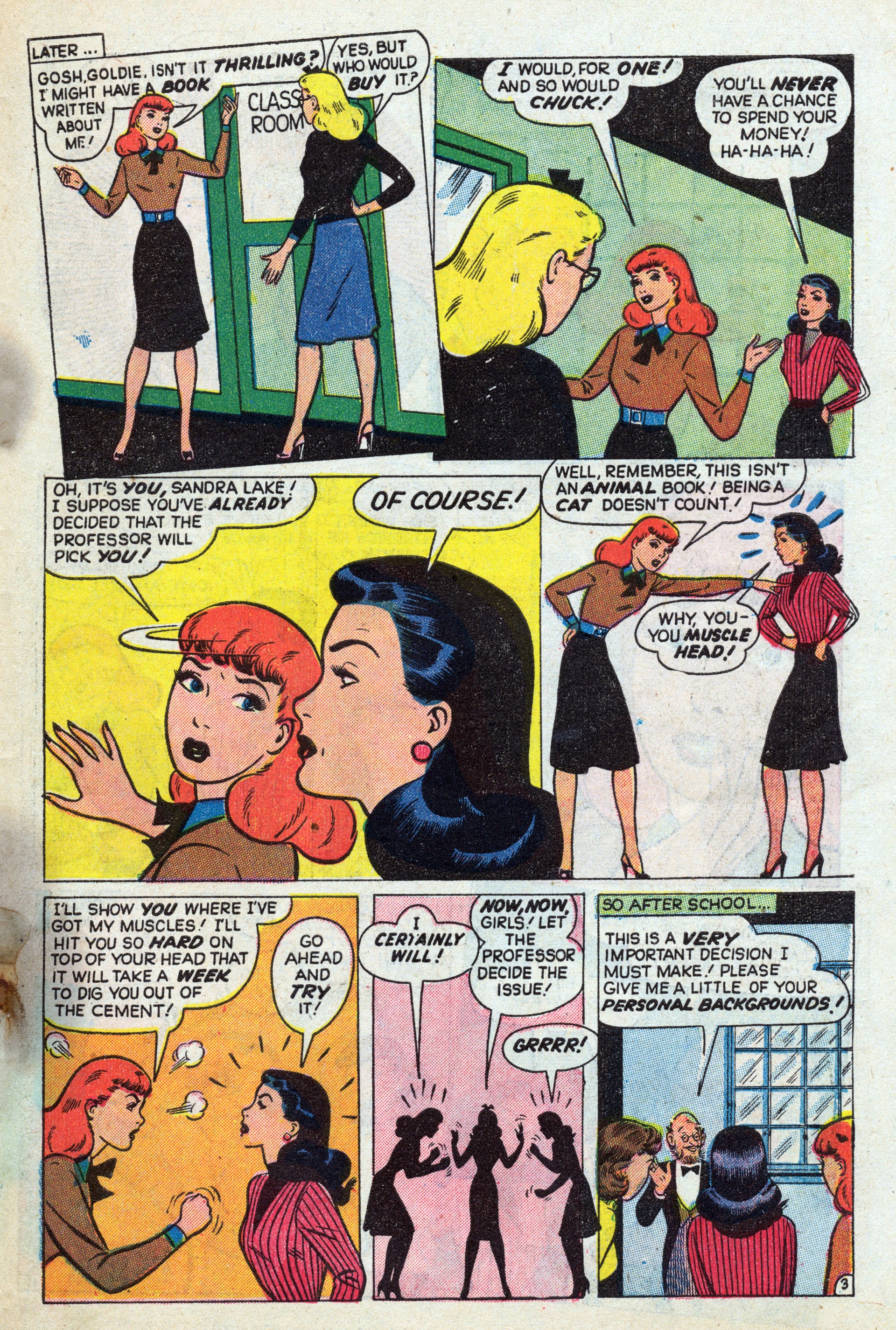Read online Junior Miss (1947) comic -  Issue #31 - 38