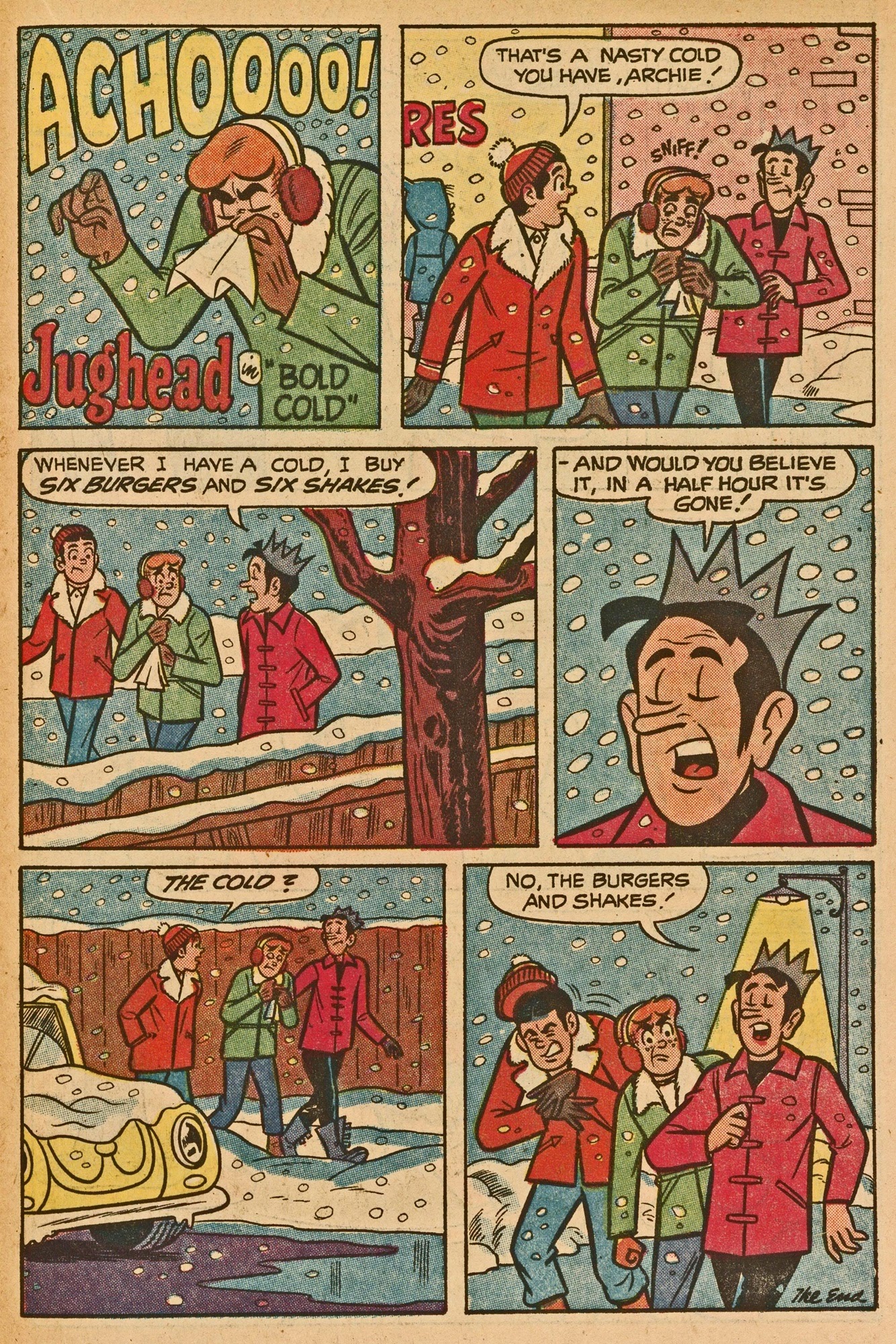 Read online Jughead's Jokes comic -  Issue #28 - 35
