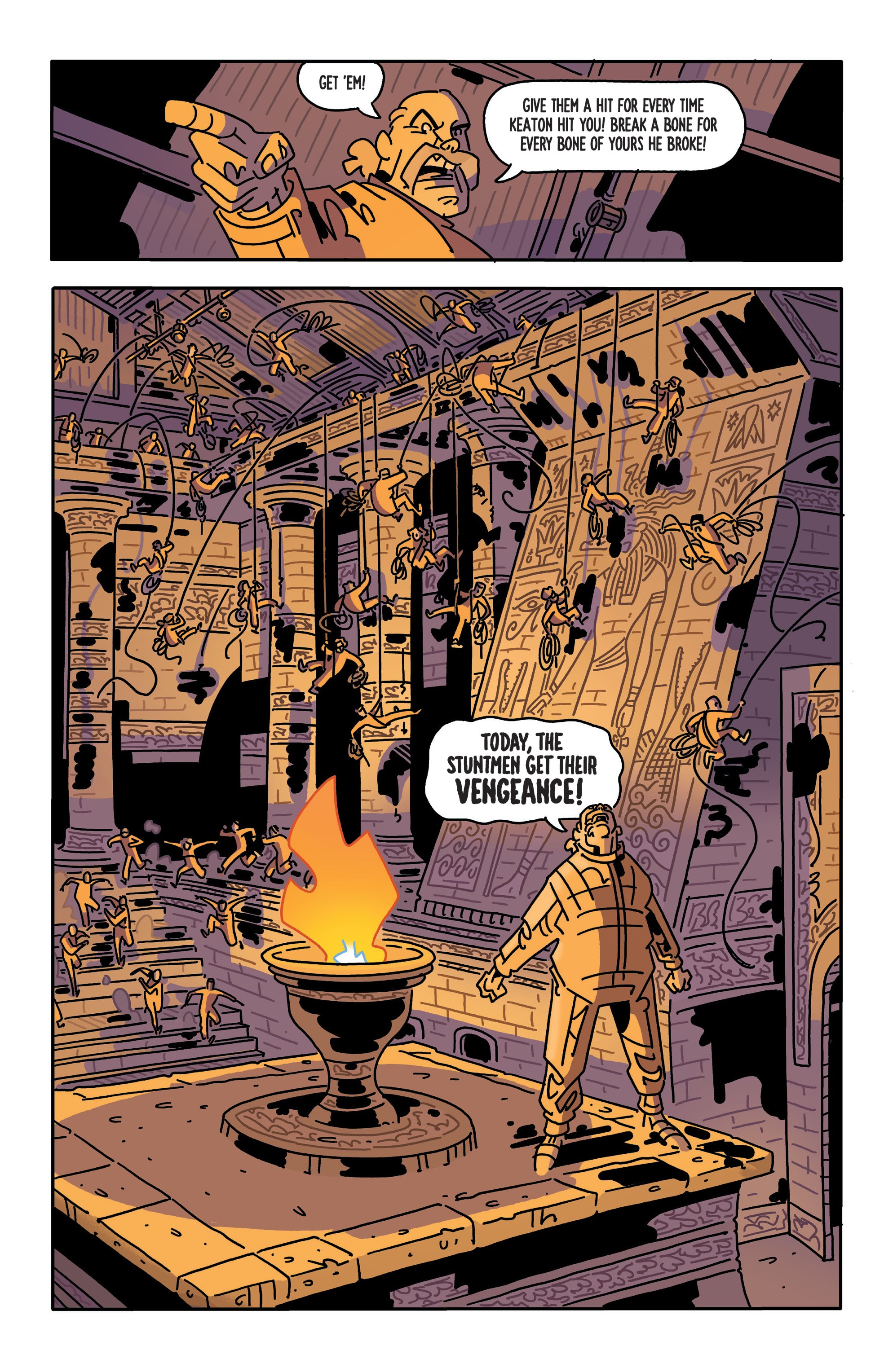 Read online The Six Sidekicks of Trigger Keaton comic -  Issue #5 - 6