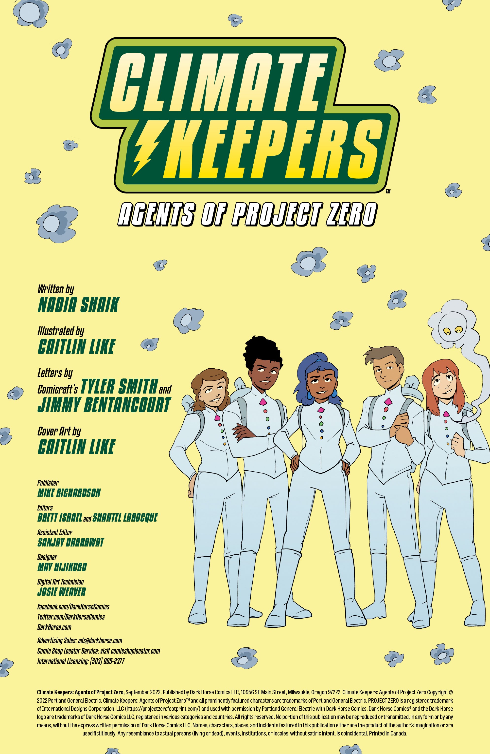 Read online Climate Keepers: Agents of Project Zero comic -  Issue # Full - 2