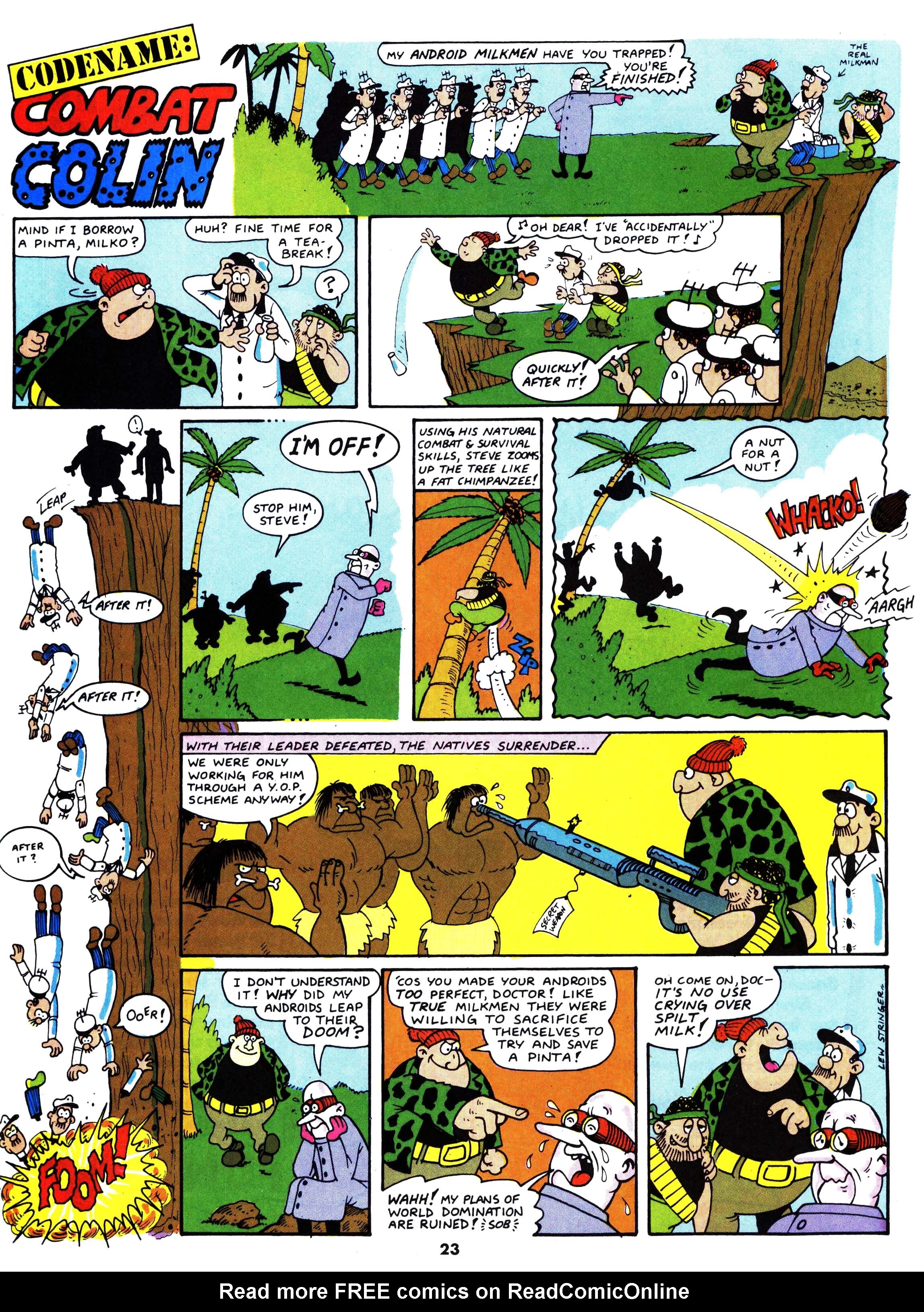 Read online Action Force comic -  Issue #19 - 23