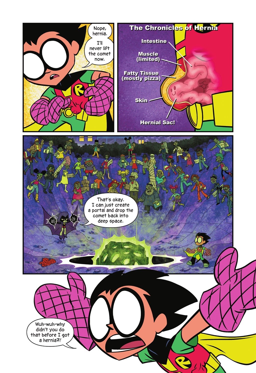 Read online Teen Titans Go! Undead?! comic -  Issue # TPB (Part 2) - 16