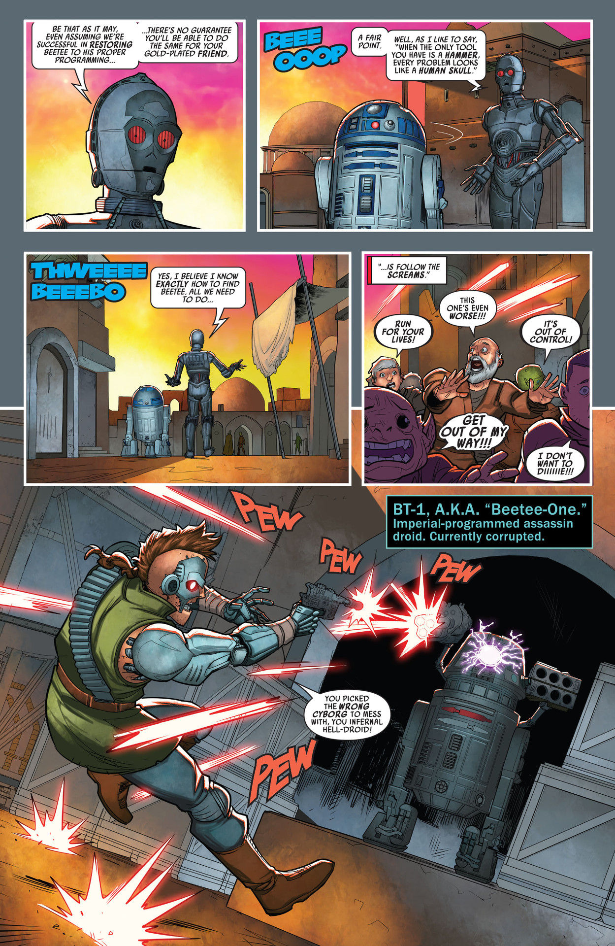 Read online Star Wars: Dark Droids - D-Squad comic -  Issue #2 - 5