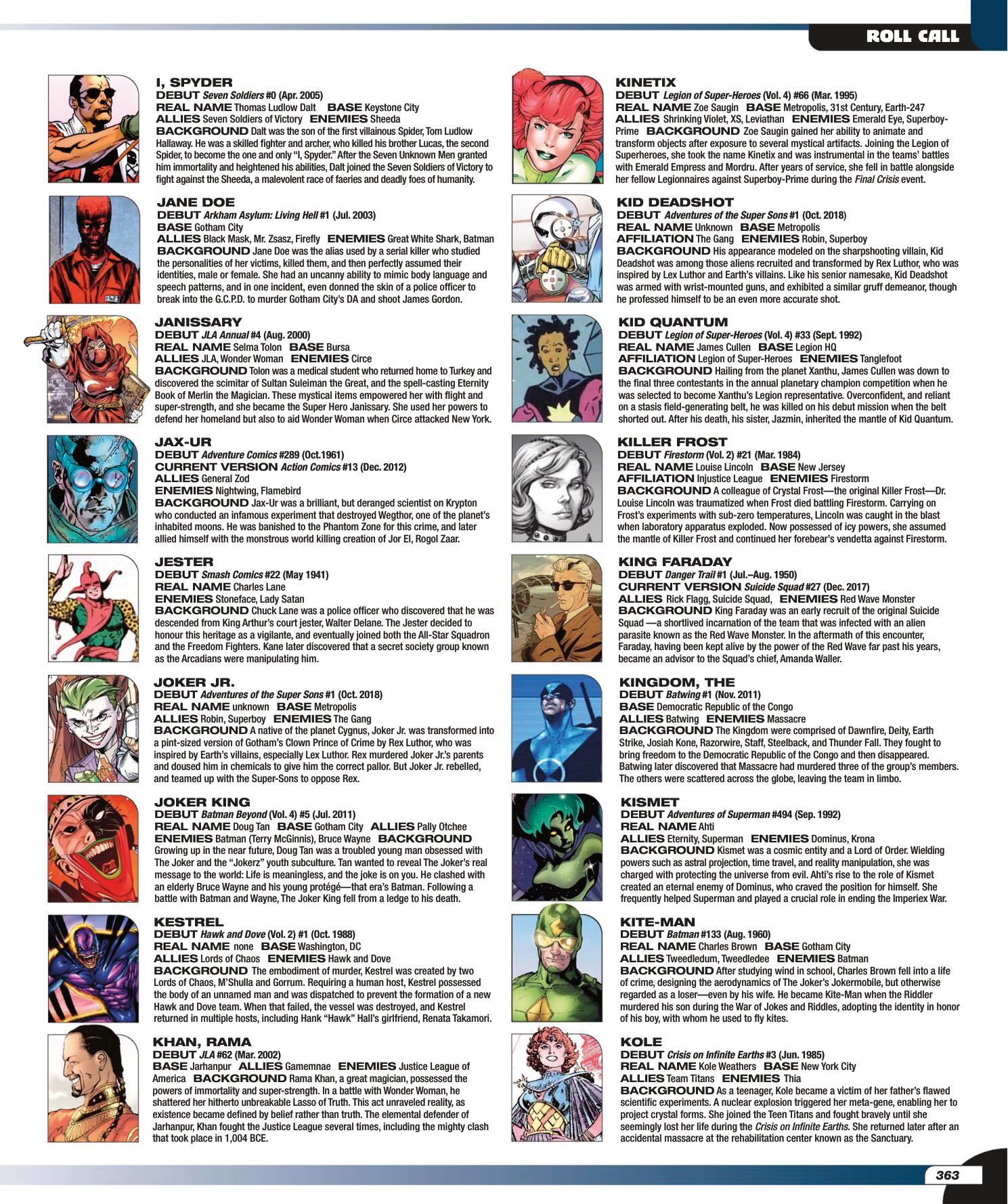 Read online The DC Comics Encyclopedia comic -  Issue # TPB 4 (Part 4) - 64