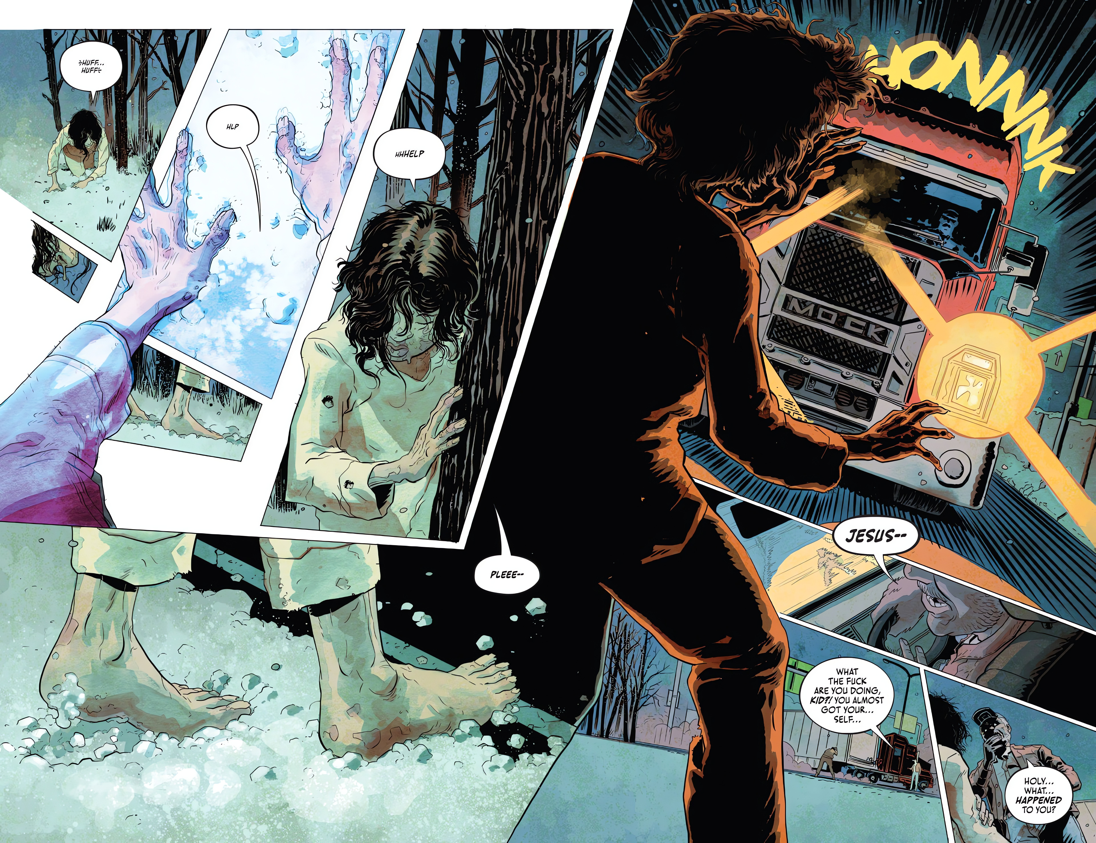 Read online Dark Spaces: Dungeon comic -  Issue #1 - 4