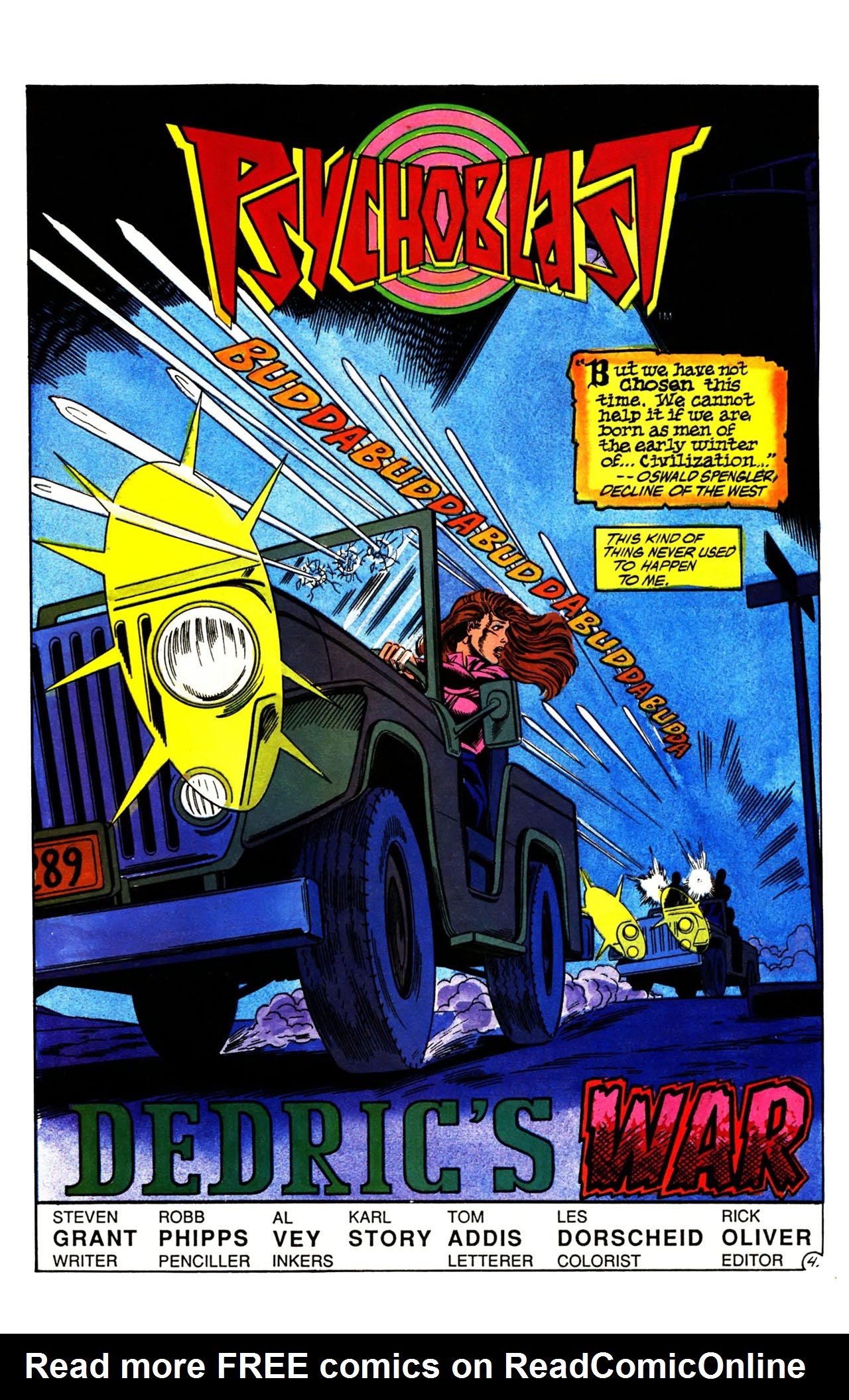 Read online Psychoblast comic -  Issue #8 - 6