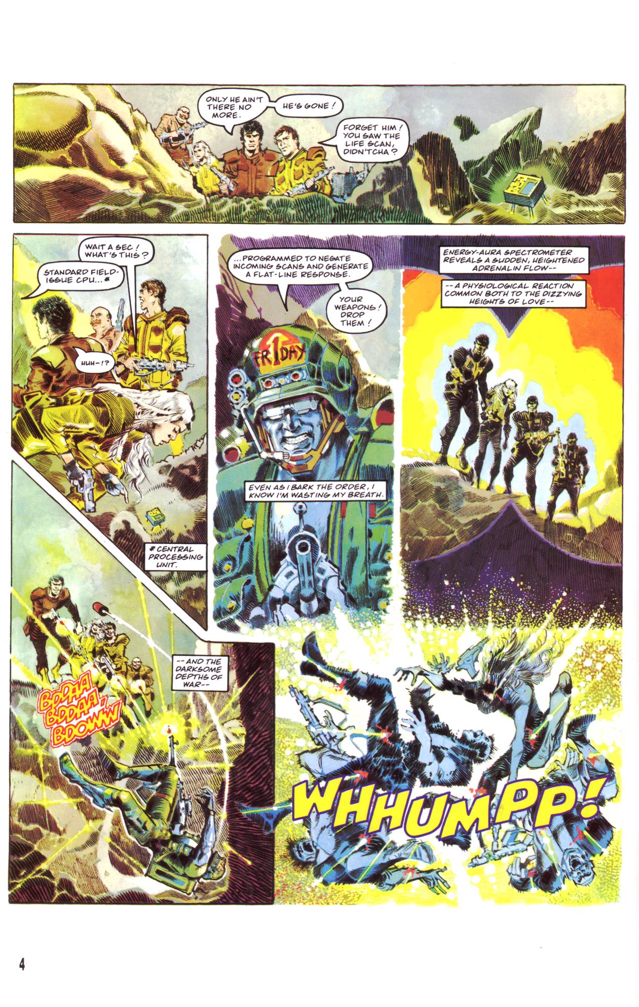 Read online Rogue Trooper:  The Final Warrior comic -  Issue #1 - 5