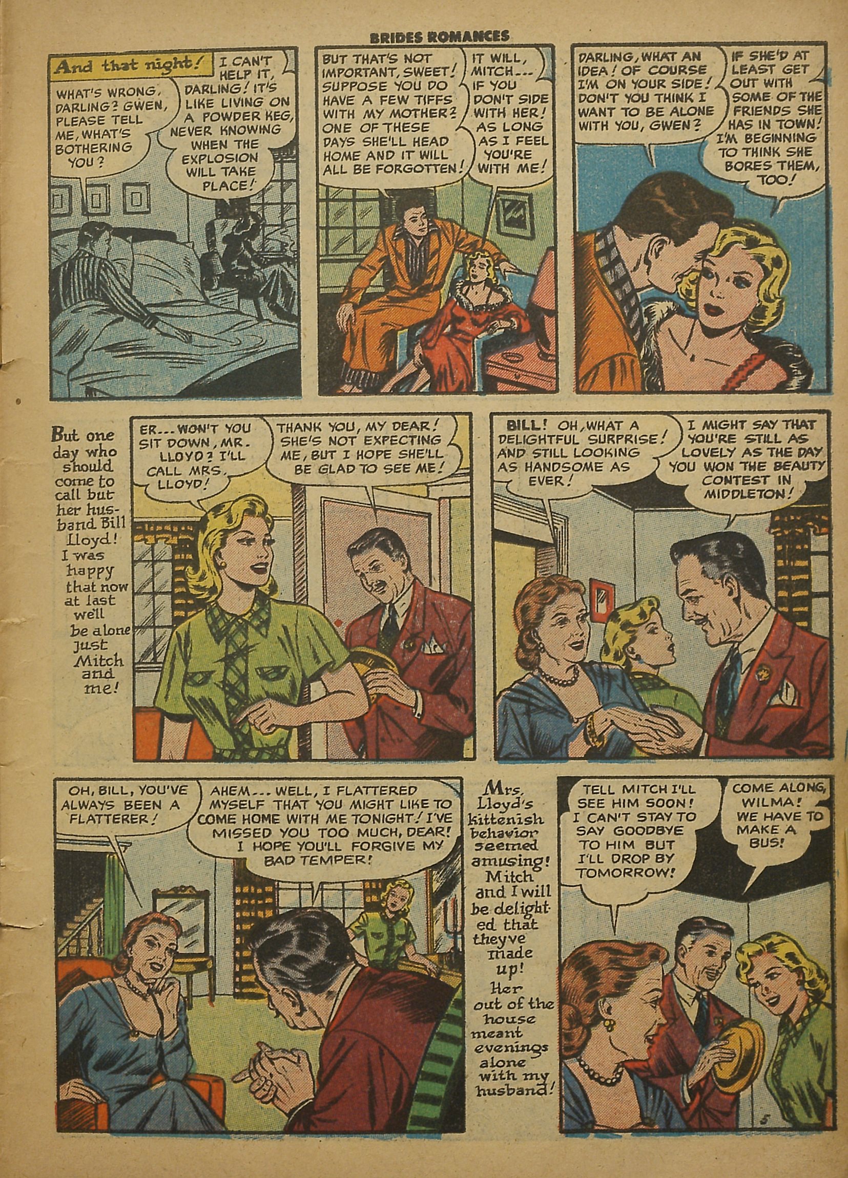 Read online Brides Romances comic -  Issue #16 - 7
