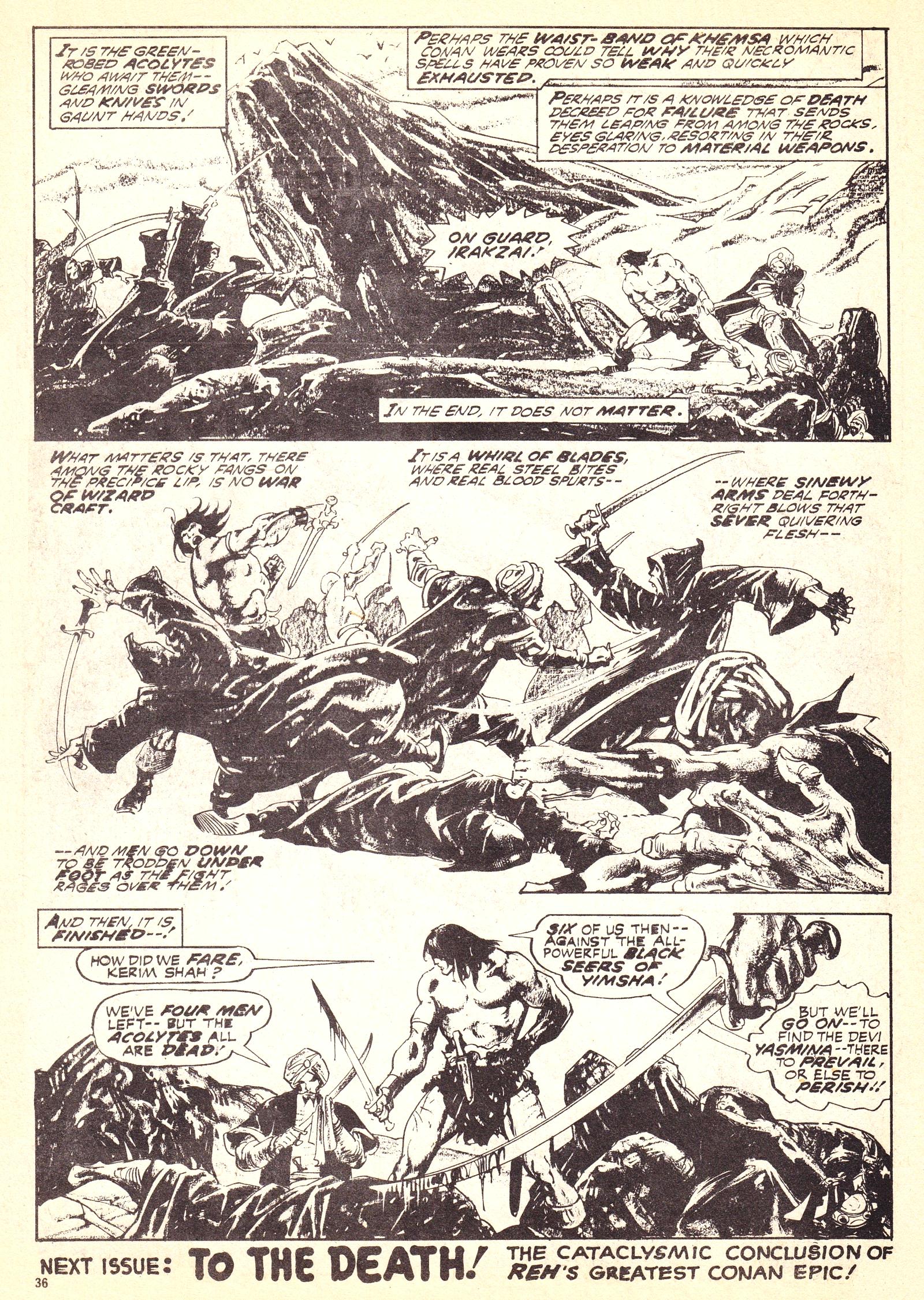 Read online The Savage Sword of Conan (1975) comic -  Issue #7 - 36