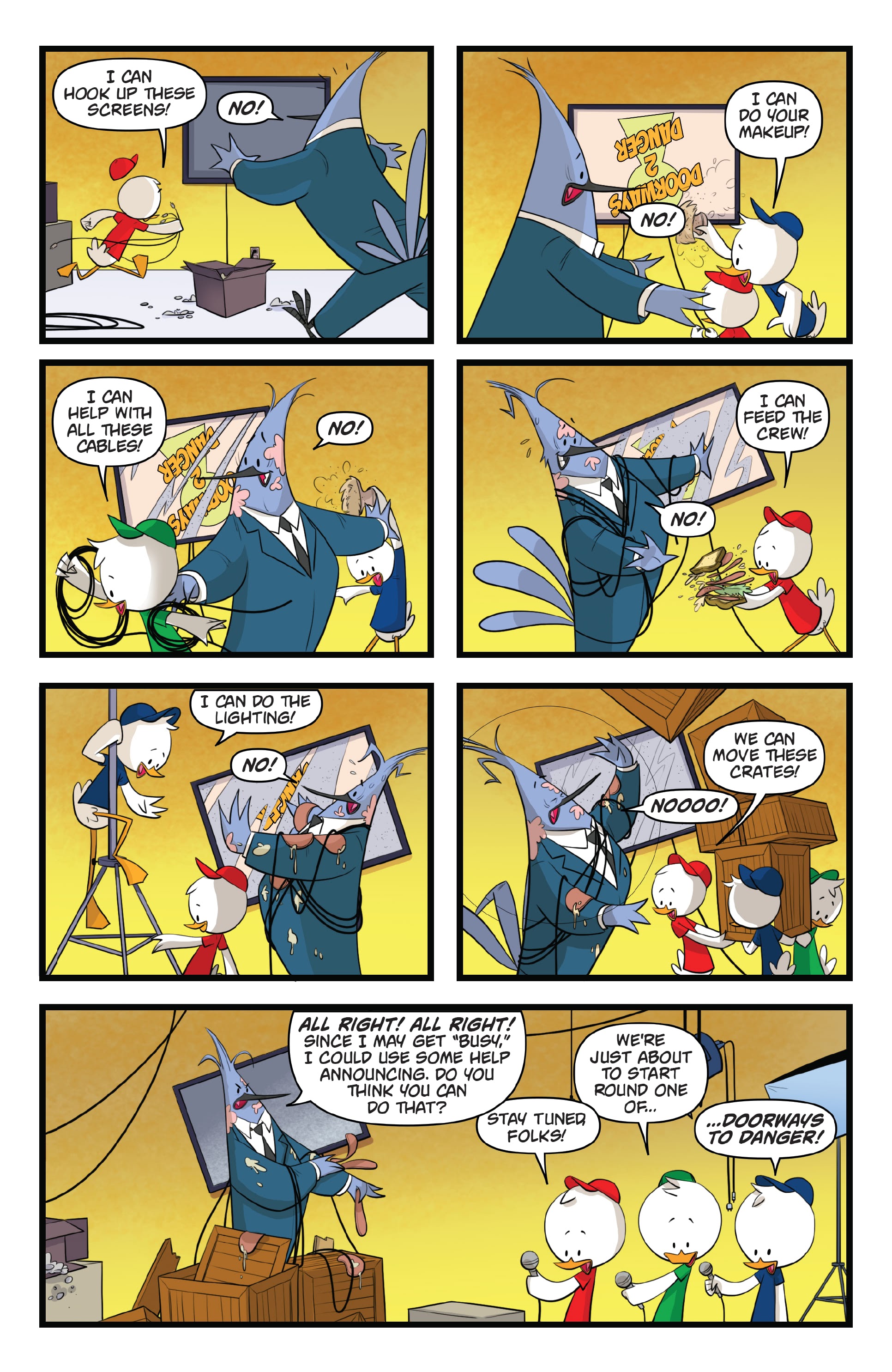 Read online Doorways To Danger comic -  Issue # TPB - 32