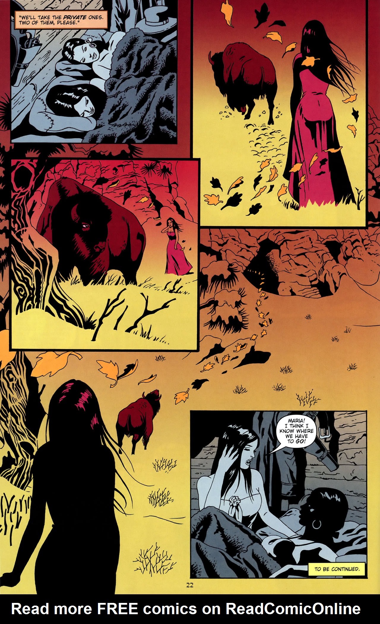 Read online Desperadoes: Buffalo Dreams comic -  Issue #2 - 24