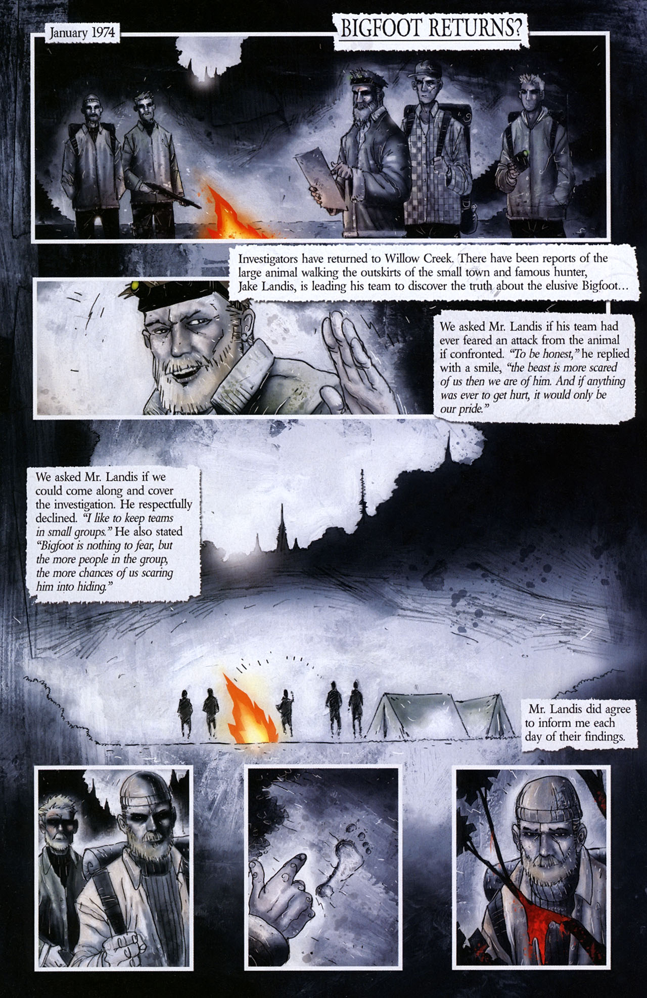 Read online Willow Creek comic -  Issue #0 - 4