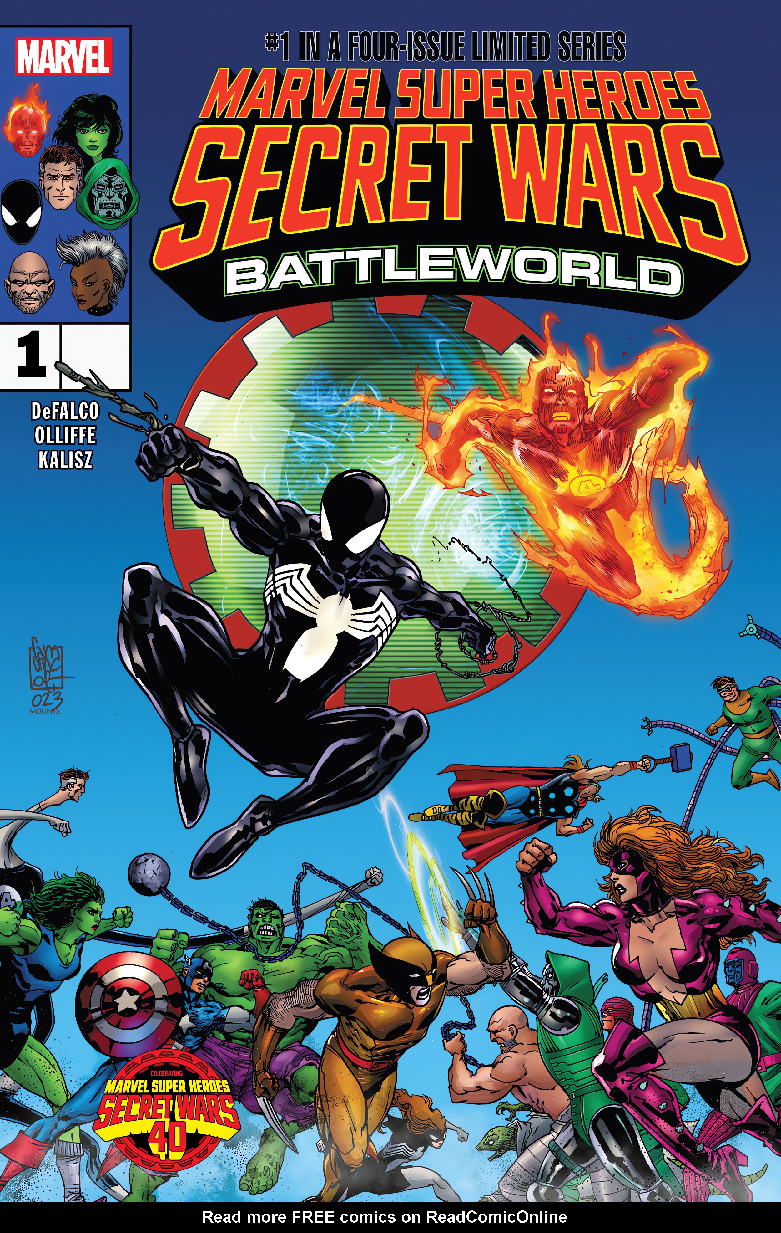 Read online Marvel Super Heroes Secret Wars: Battleworld comic -  Issue #1 - 1