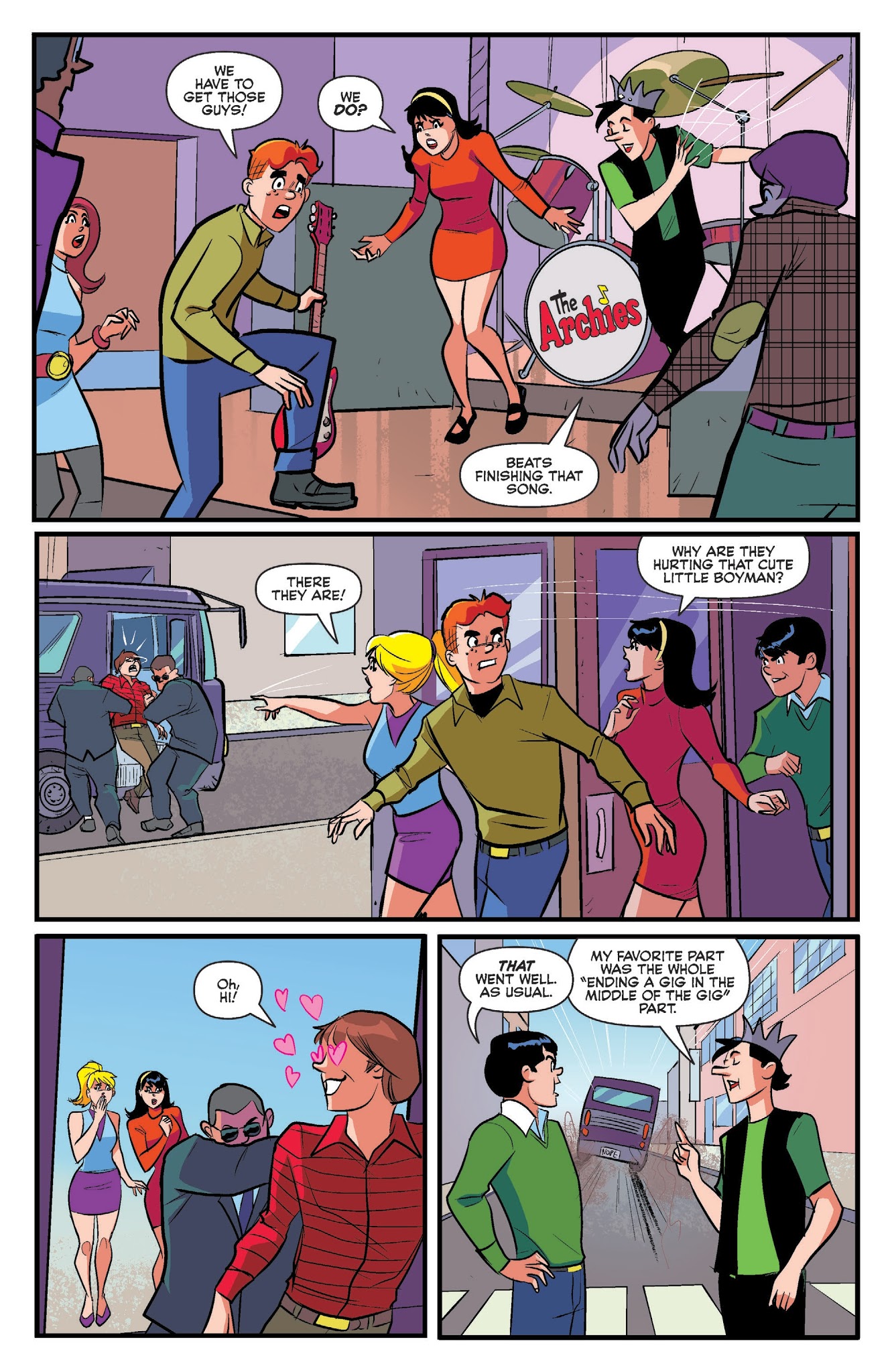 Read online The Archies comic -  Issue #4 - 6