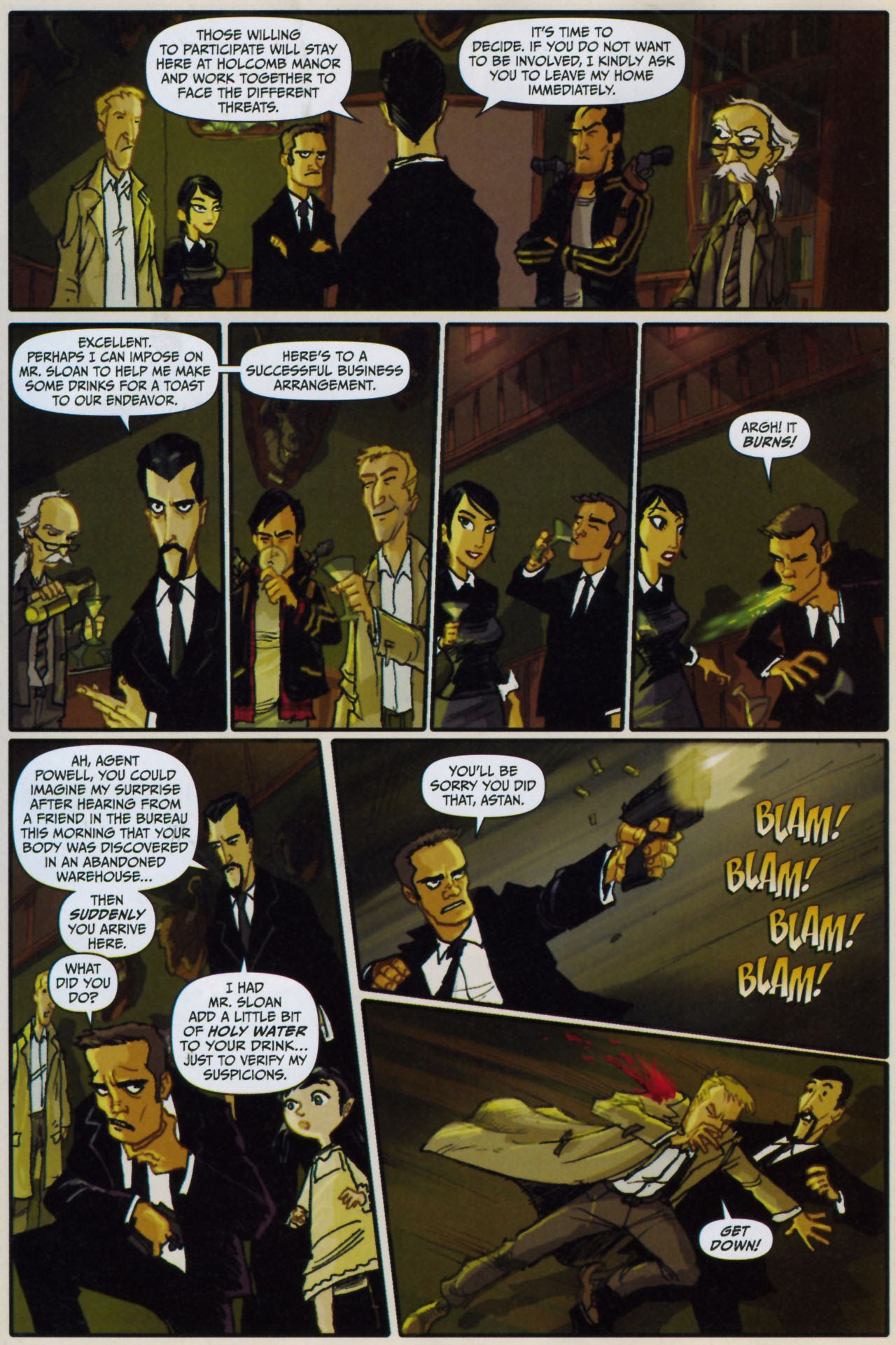 Read online Steve Niles' Strange Cases comic -  Issue #1 - 10