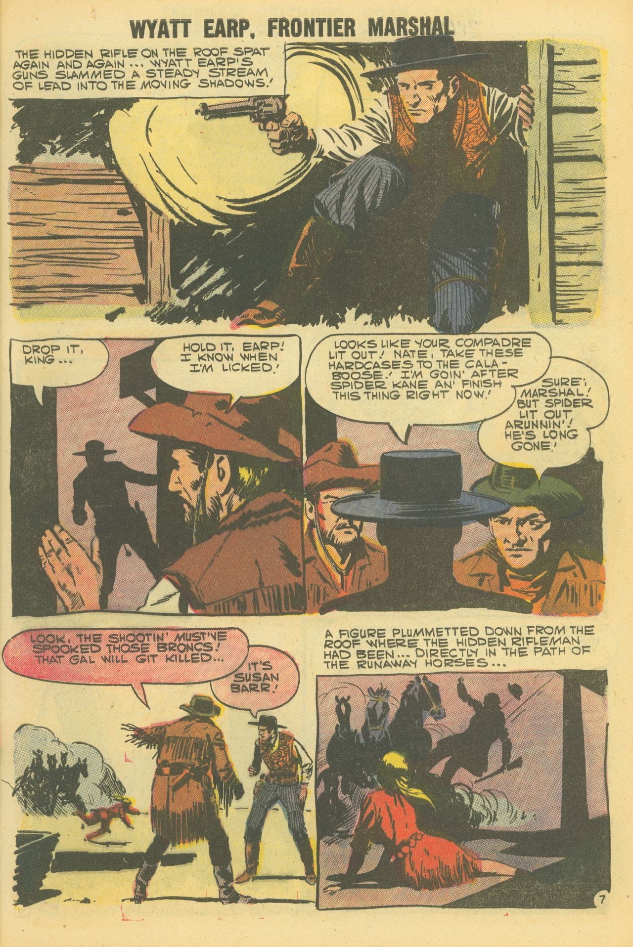 Read online Wyatt Earp Frontier Marshal comic -  Issue #20 - 9
