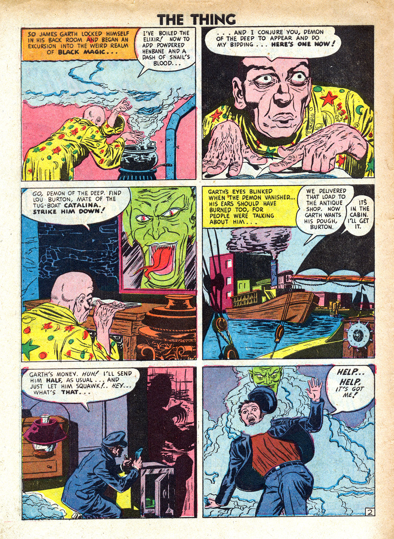 Read online The Thing! (1952) comic -  Issue #3 - 30
