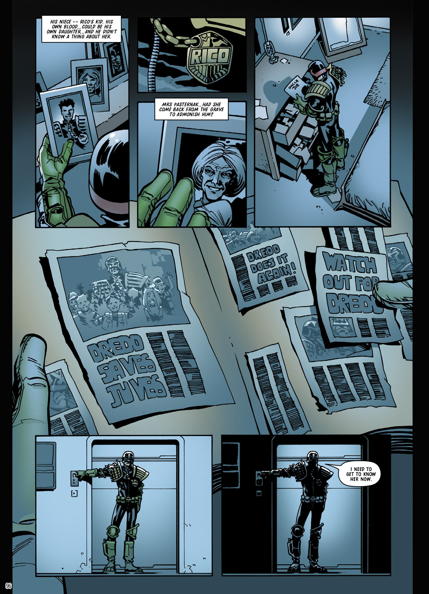 Read online Judge Dredd: The Complete Case Files comic -  Issue # TPB 37 (Part 1) - 98