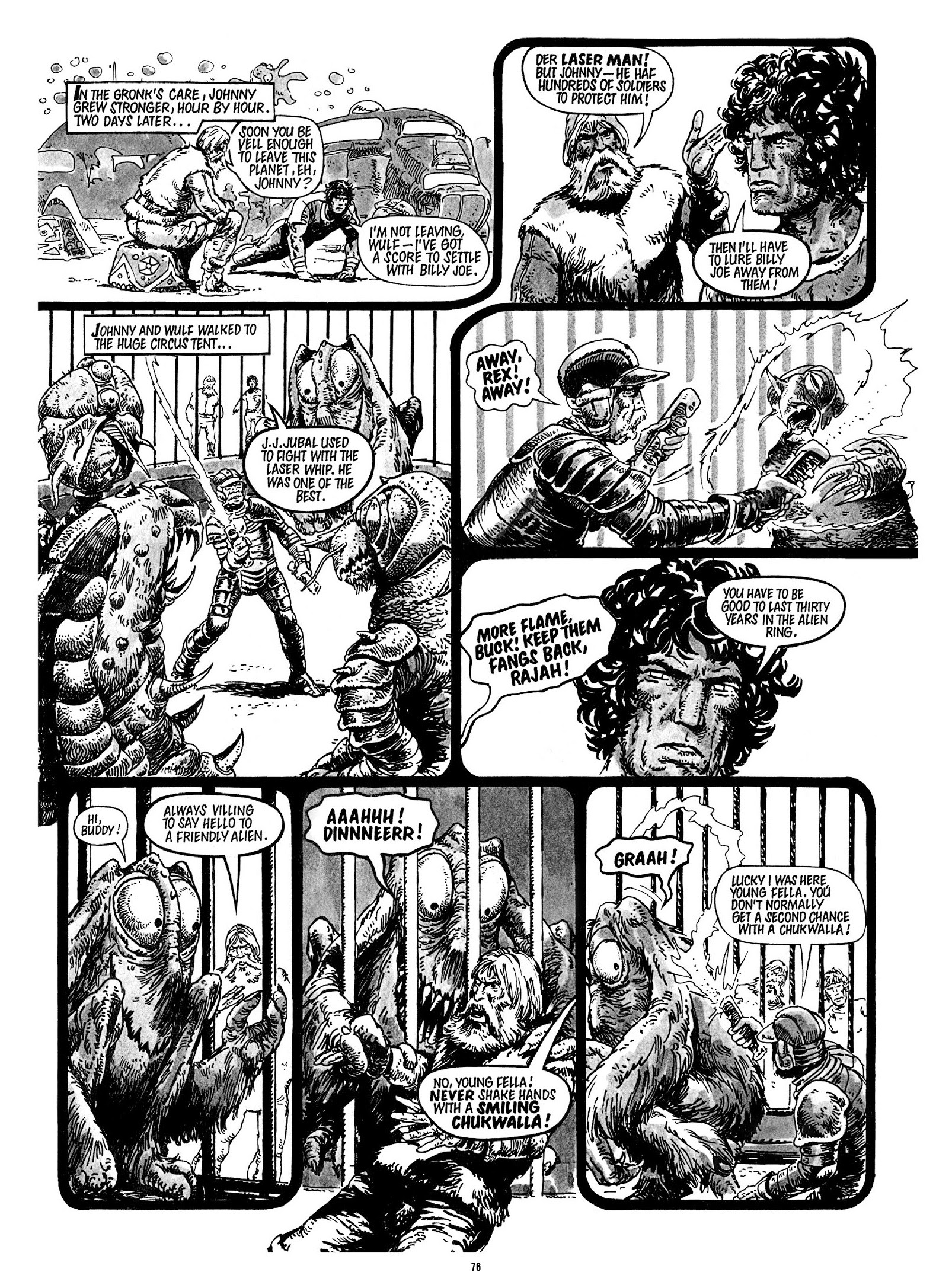 Read online Strontium Dog Search and Destroy: The Starlord Years comic -  Issue # TPB - 68