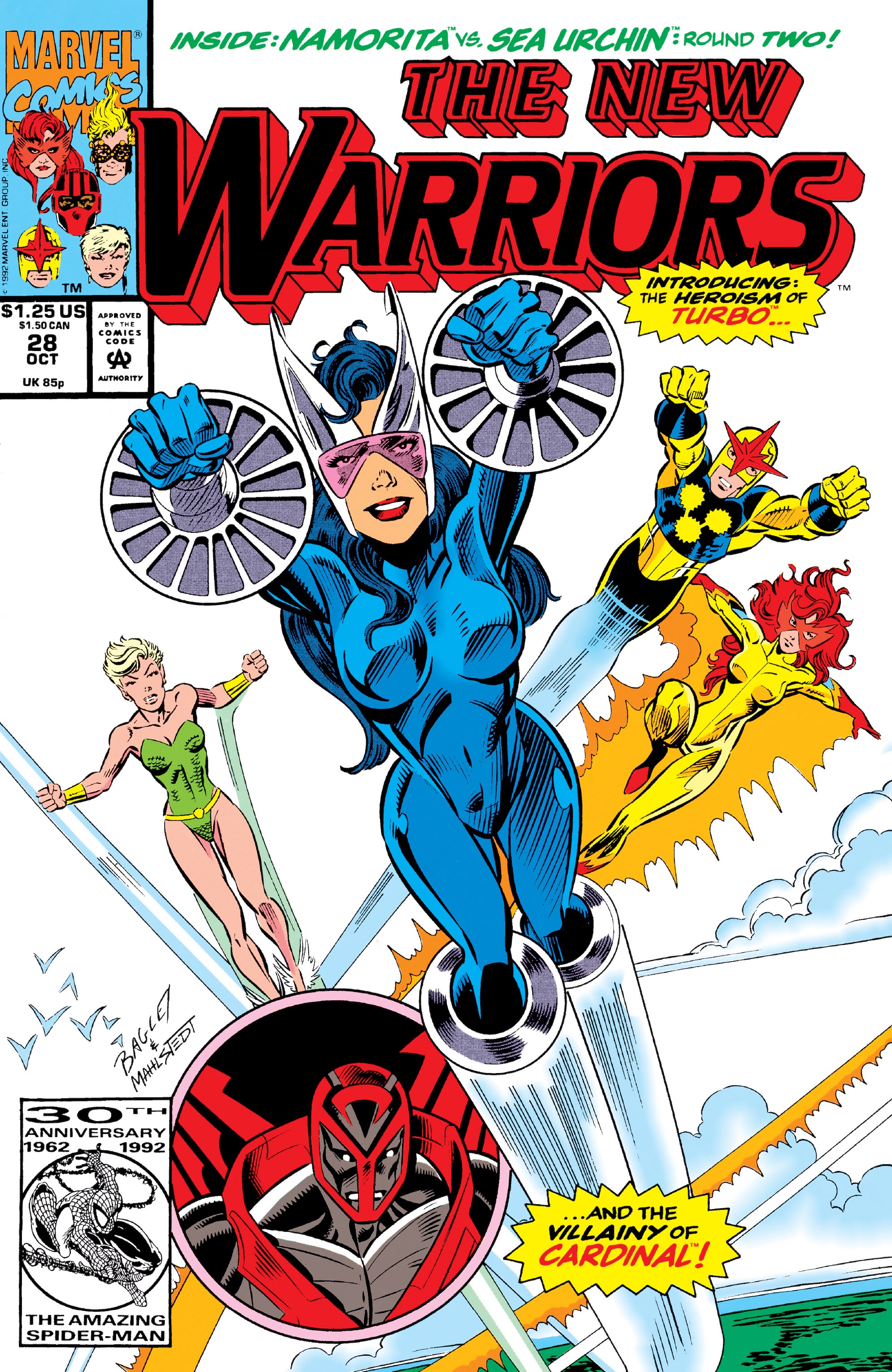 Read online The New Warriors comic -  Issue #28 - 1