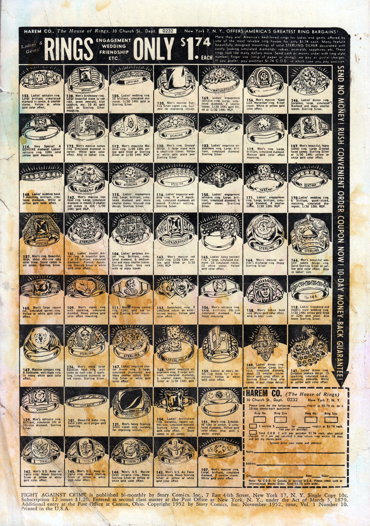 Read online Fight Against Crime comic -  Issue #10 - 2