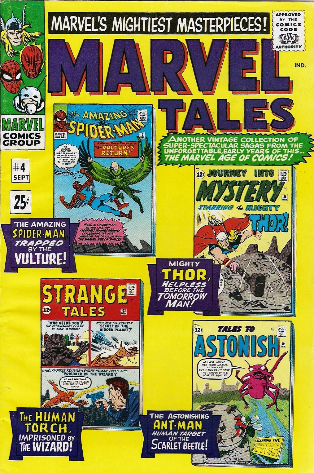 Read online Marvel Tales (1964) comic -  Issue #4 - 1