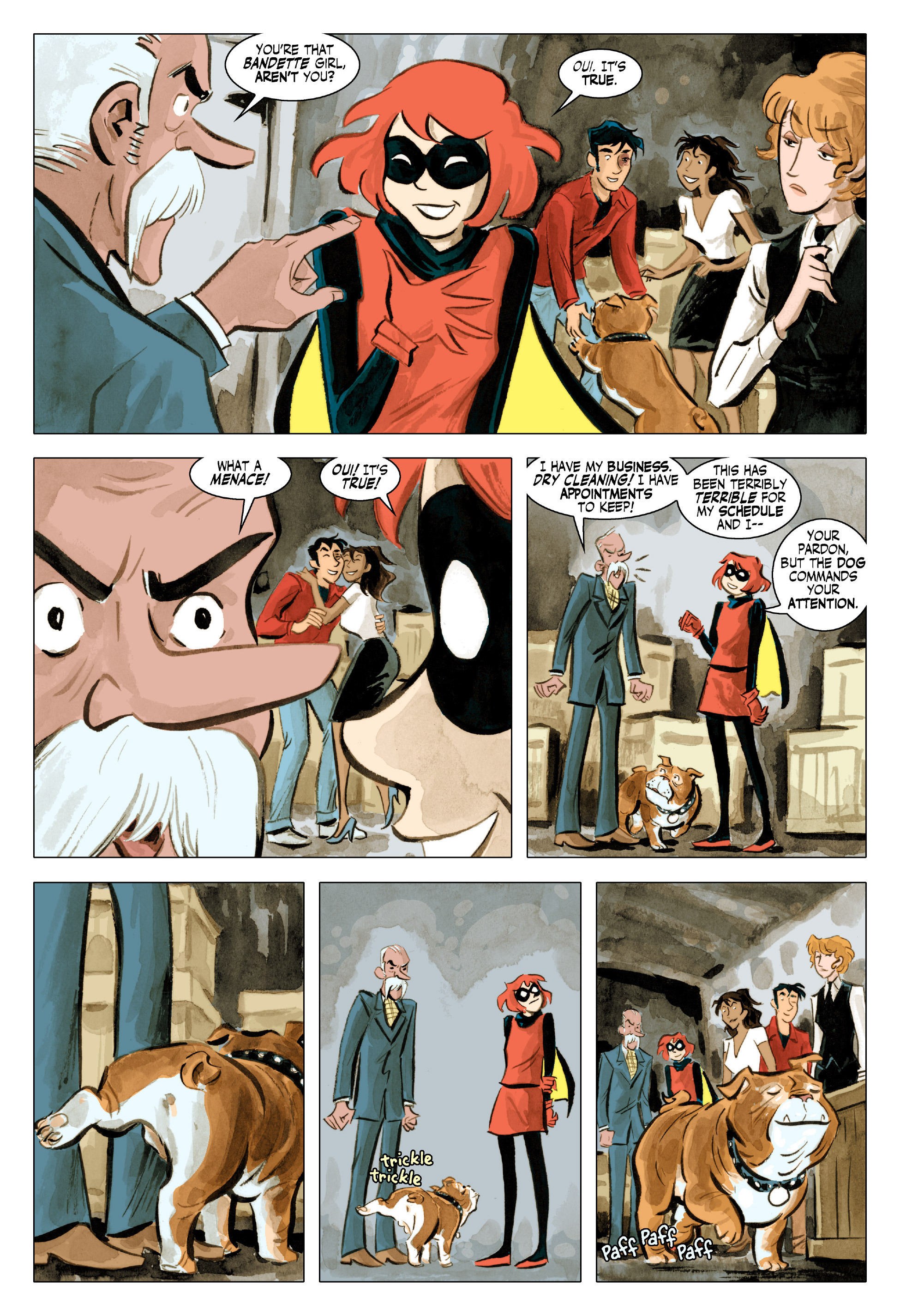 Read online Bandette (2012) comic -  Issue #13 - 13