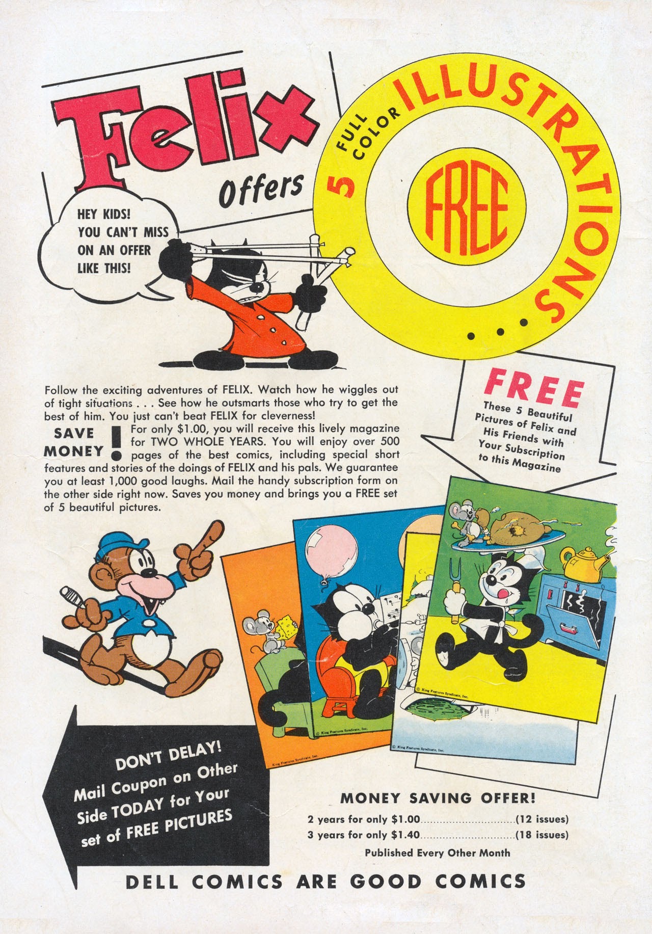 Read online Felix the Cat (1948) comic -  Issue #13 - 52