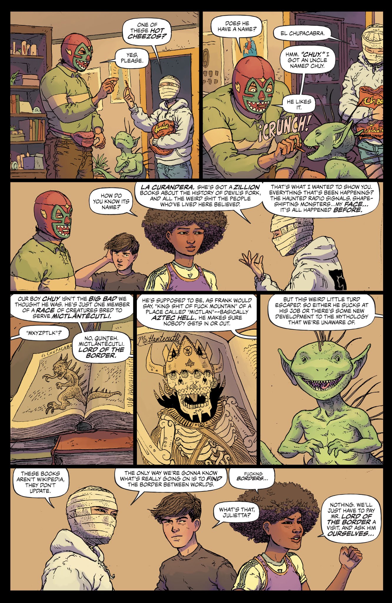 Read online Border Town comic -  Issue #4 - 12