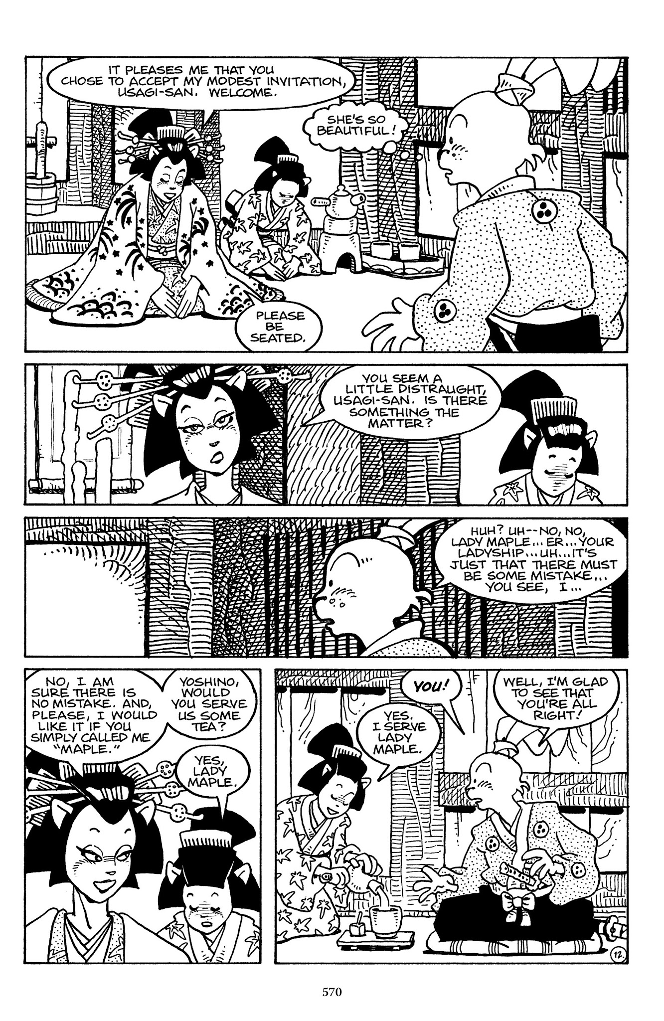 Read online The Usagi Yojimbo Saga comic -  Issue # TPB 2 - 562