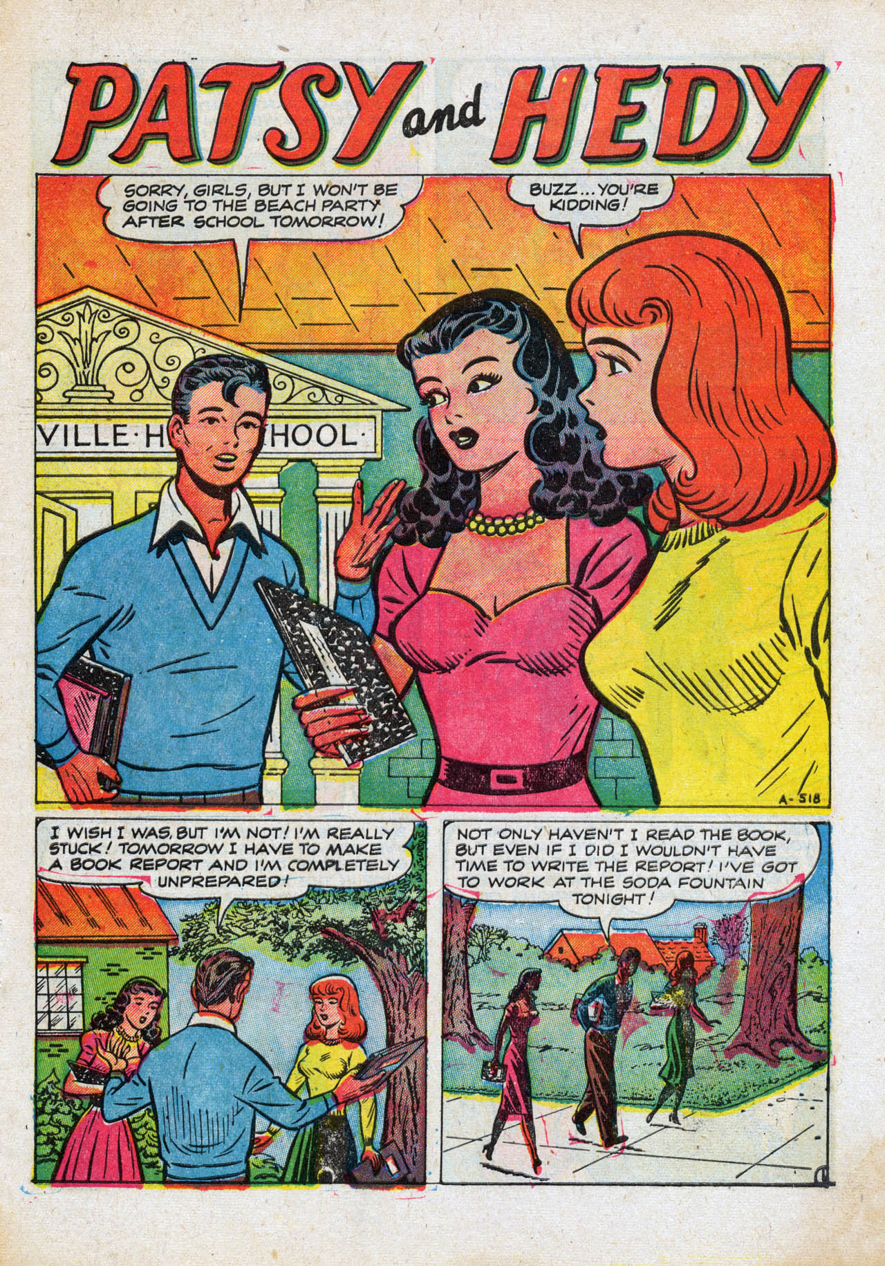 Read online Patsy and Hedy comic -  Issue #4 - 3