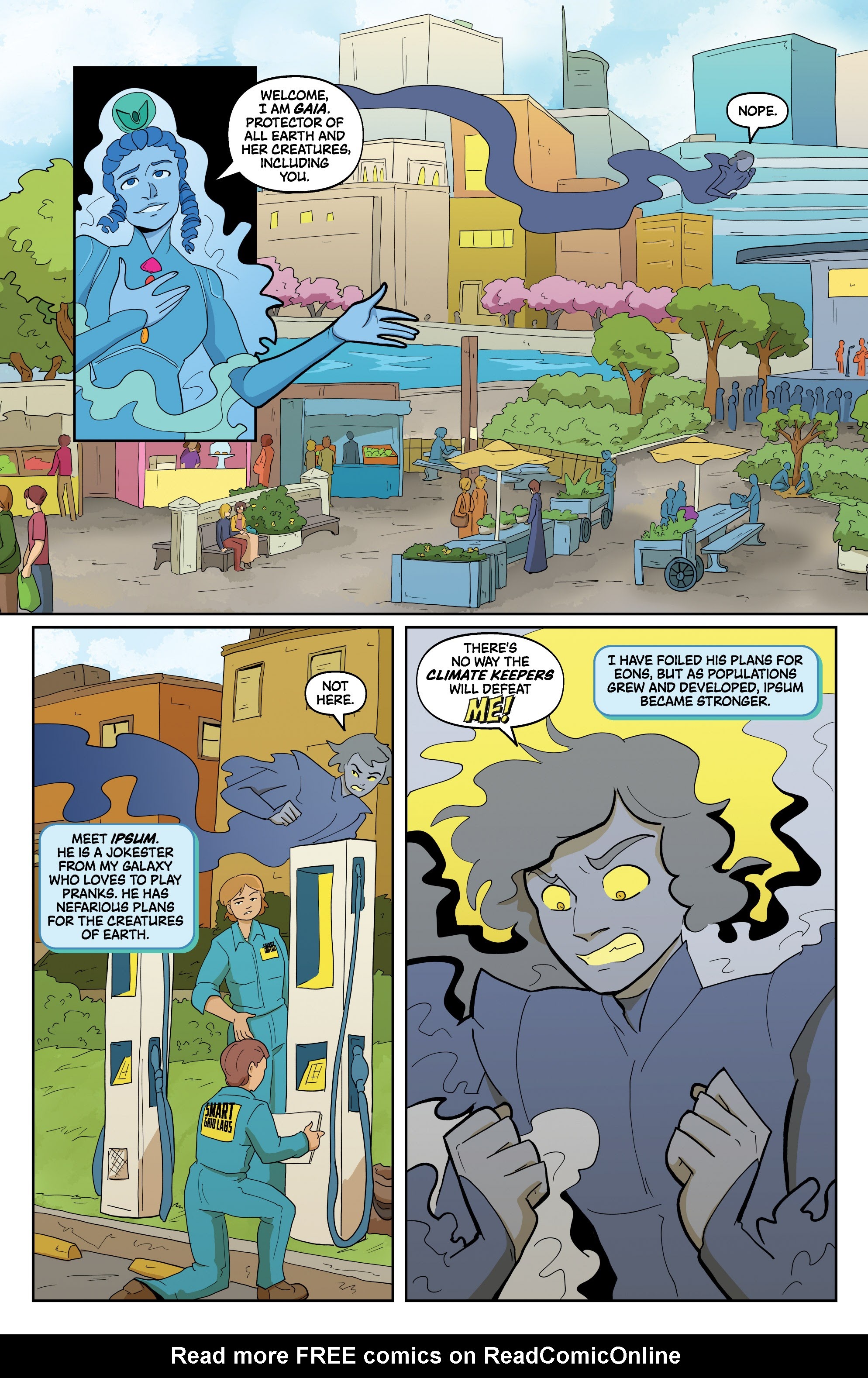 Read online Climate Keepers: Agents of Project Zero comic -  Issue # Full - 3