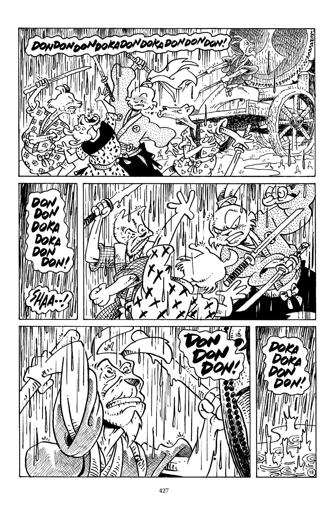Read online The Usagi Yojimbo Saga comic -  Issue # TPB 7 - 420