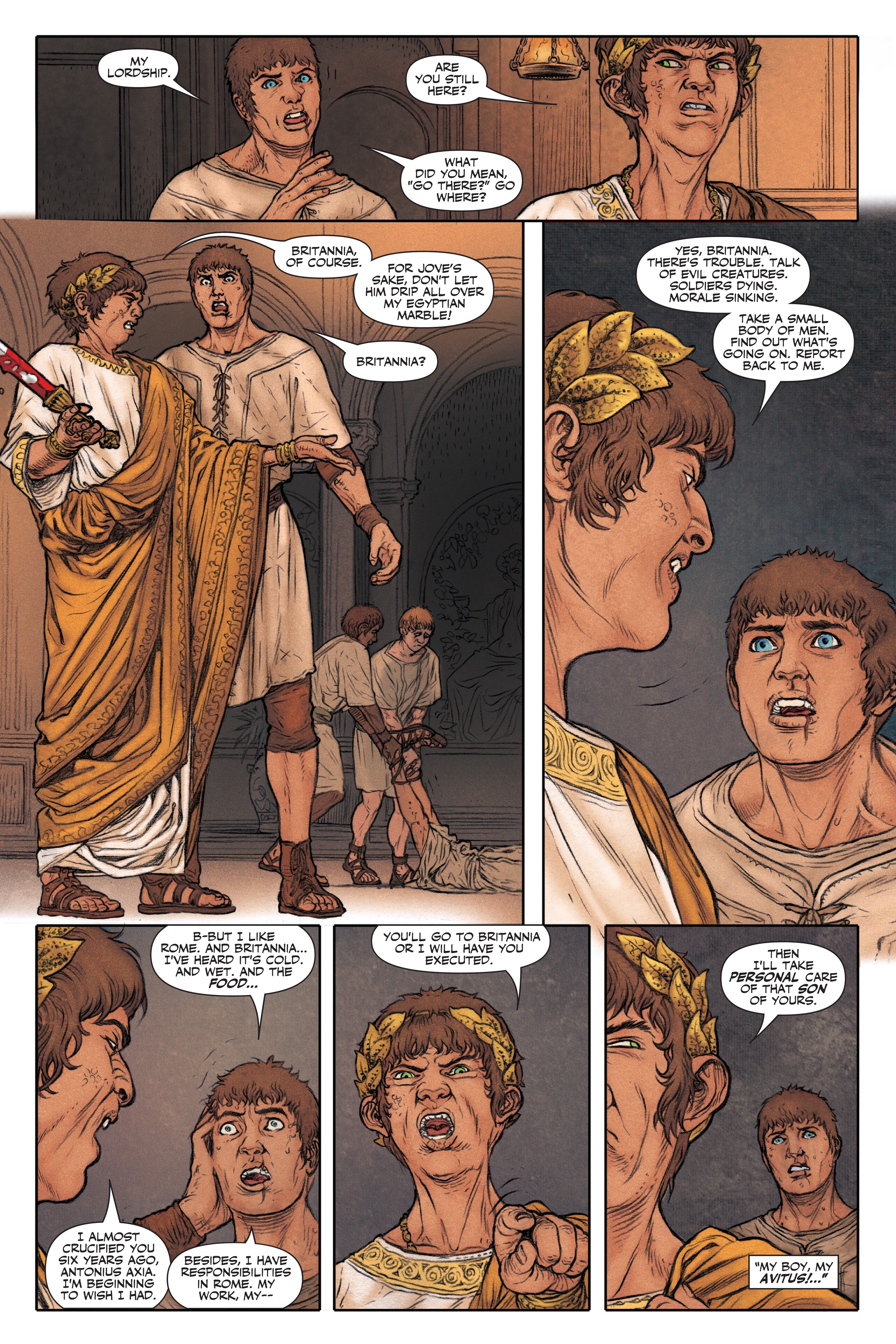 Read online Britannia comic -  Issue # _Deluxe Edition (Part 1) - 33