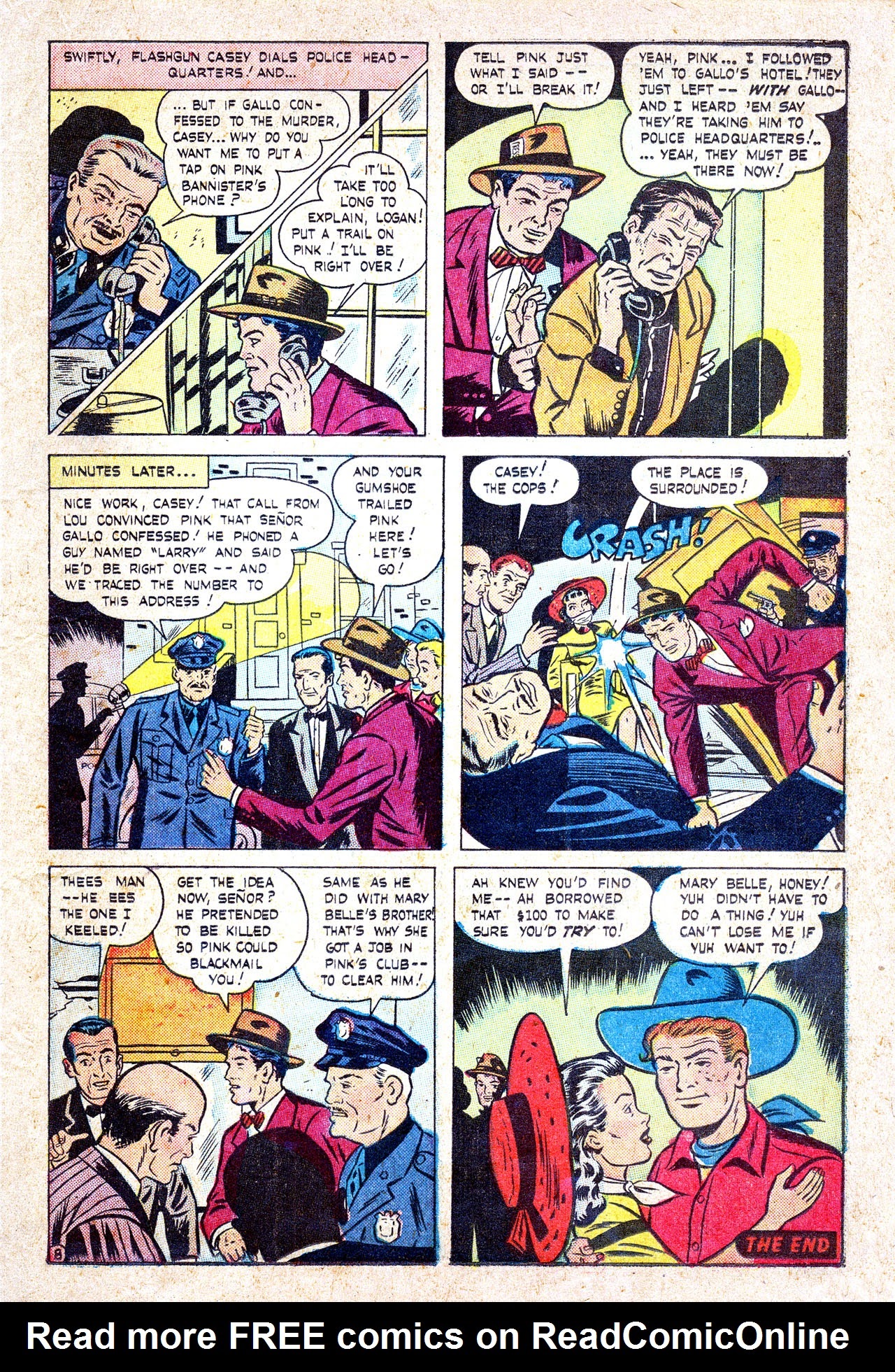 Read online Casey Crime Photographer comic -  Issue #3 - 27