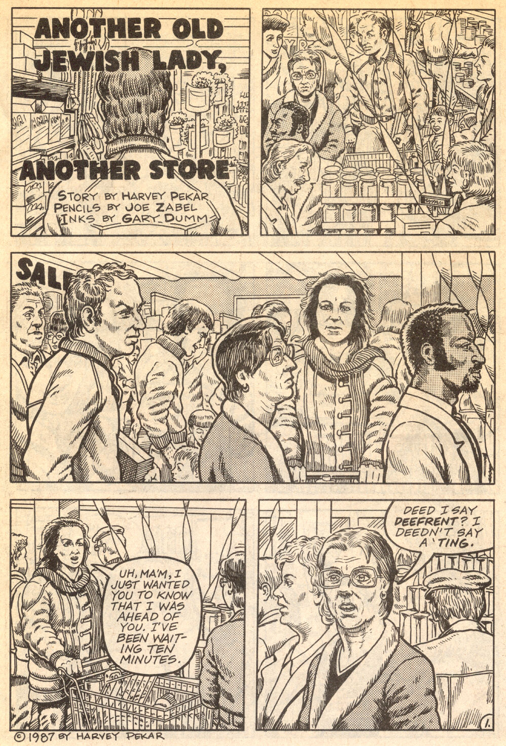 Read online American Splendor (1976) comic -  Issue #12 - 28