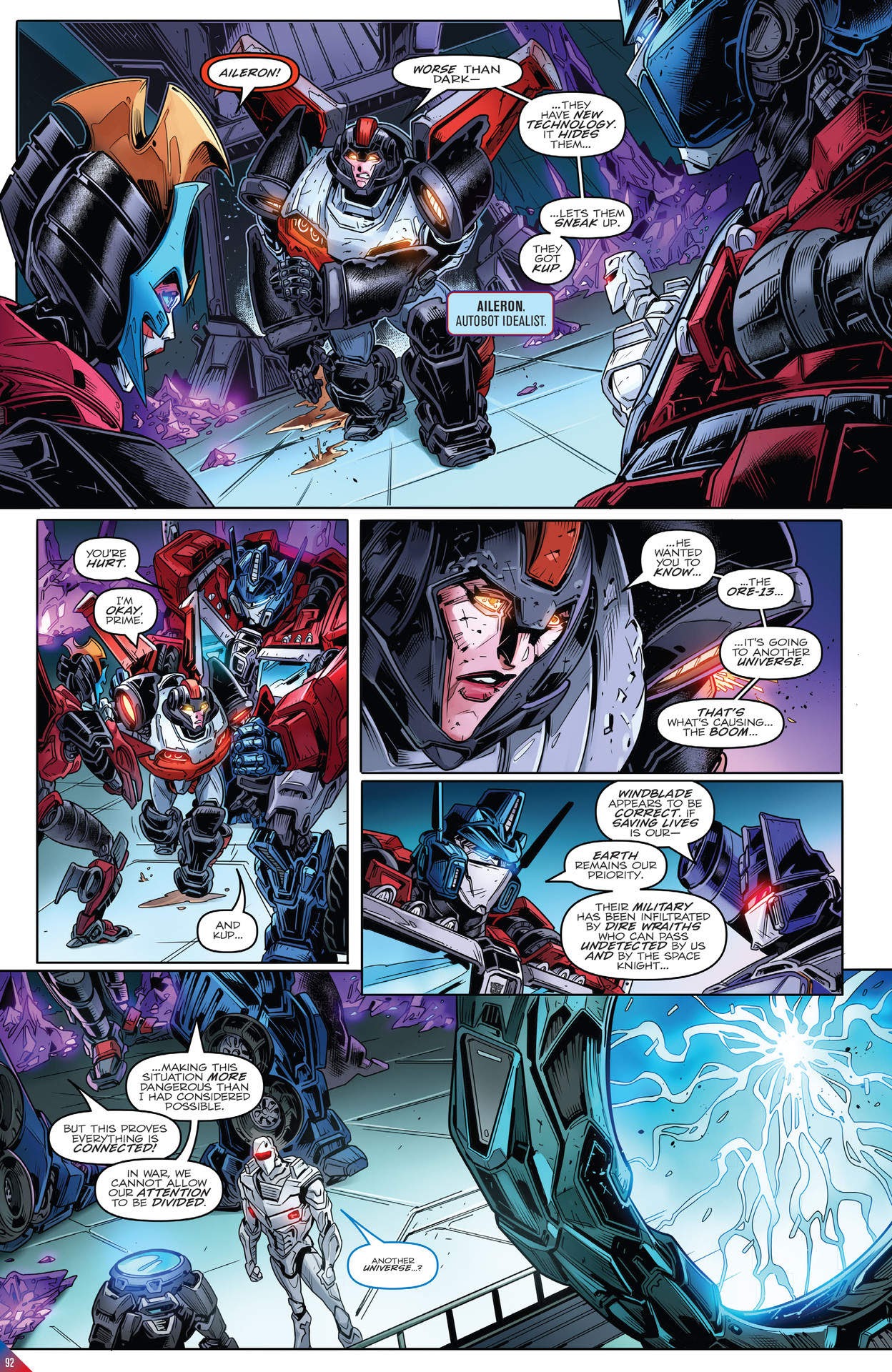 Read online Transformers: The IDW Collection Phase Three comic -  Issue # TPB 1 (Part 1) - 90