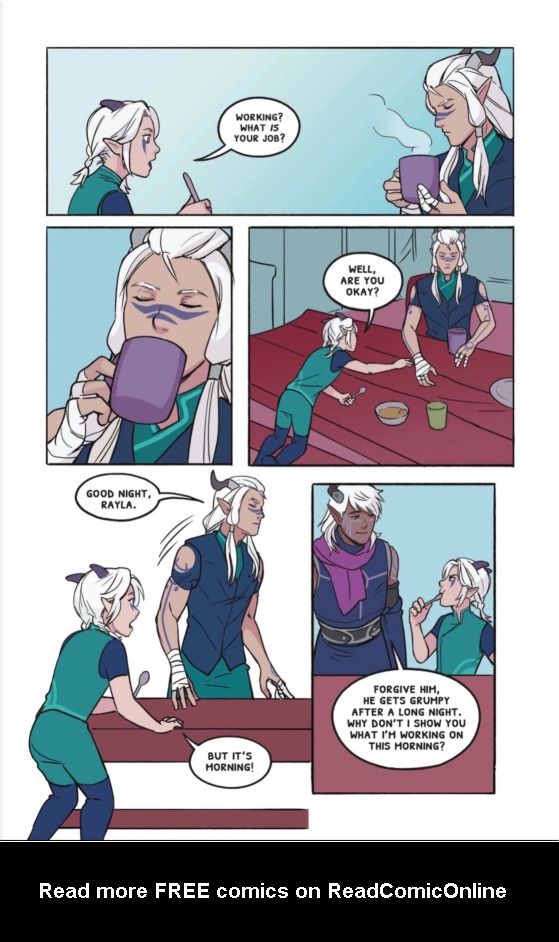 Read online The Dragon Prince: Bloodmoon Huntress comic -  Issue # TPB - 14