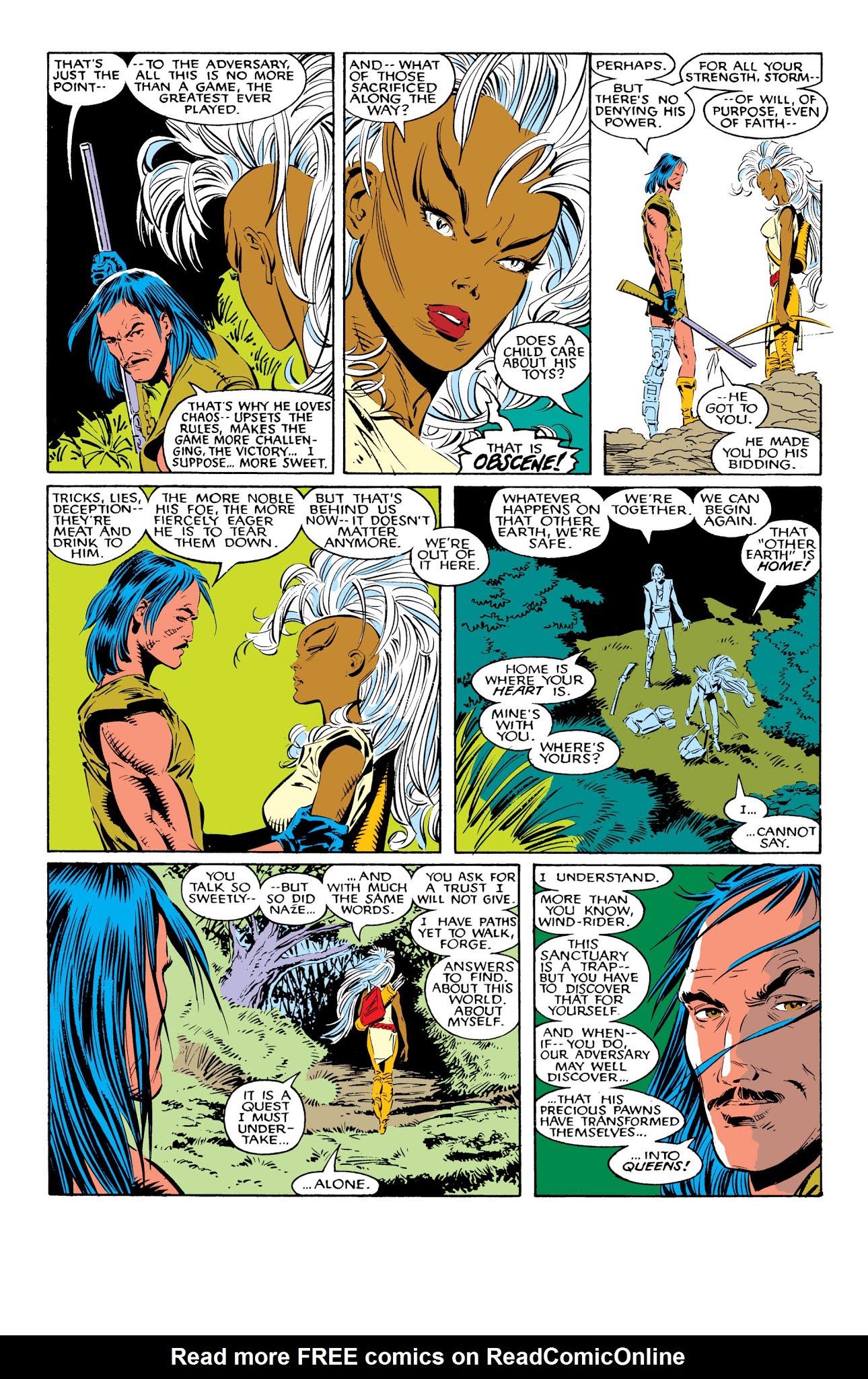 Read online X-Men: Fall of the Mutants comic -  Issue # TPB 1 (Part 2) - 85
