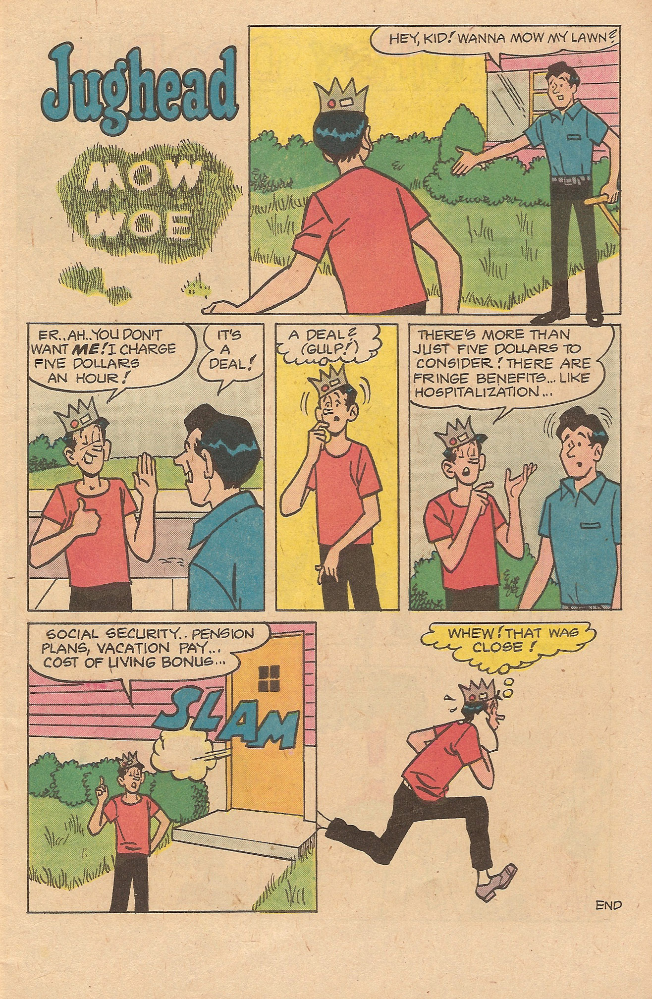 Read online Jughead's Jokes comic -  Issue #56 - 7