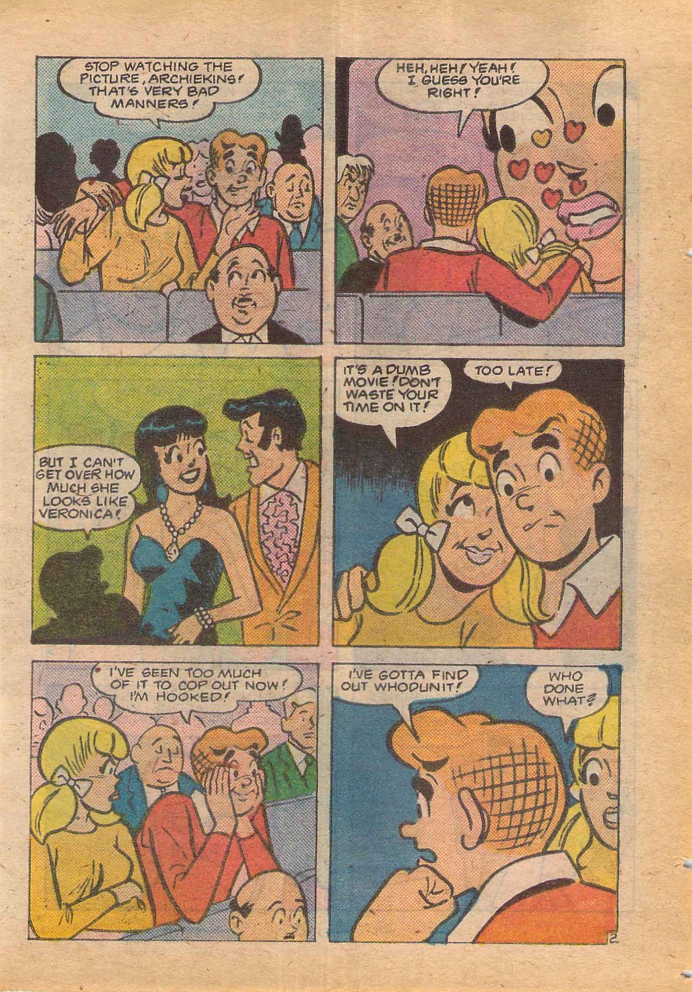 Read online Archie's Double Digest Magazine comic -  Issue #34 - 109