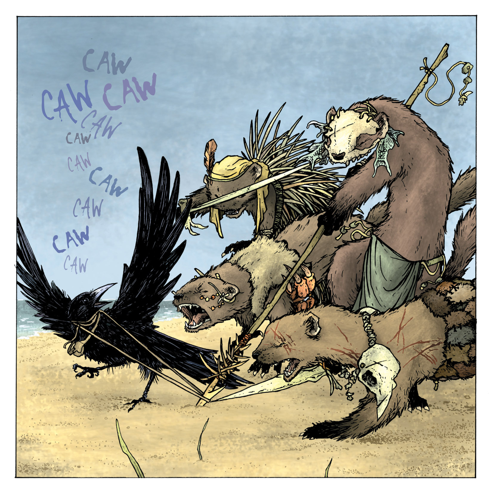 Read online Mouse Guard: The Black Axe comic -  Issue #1 - 14