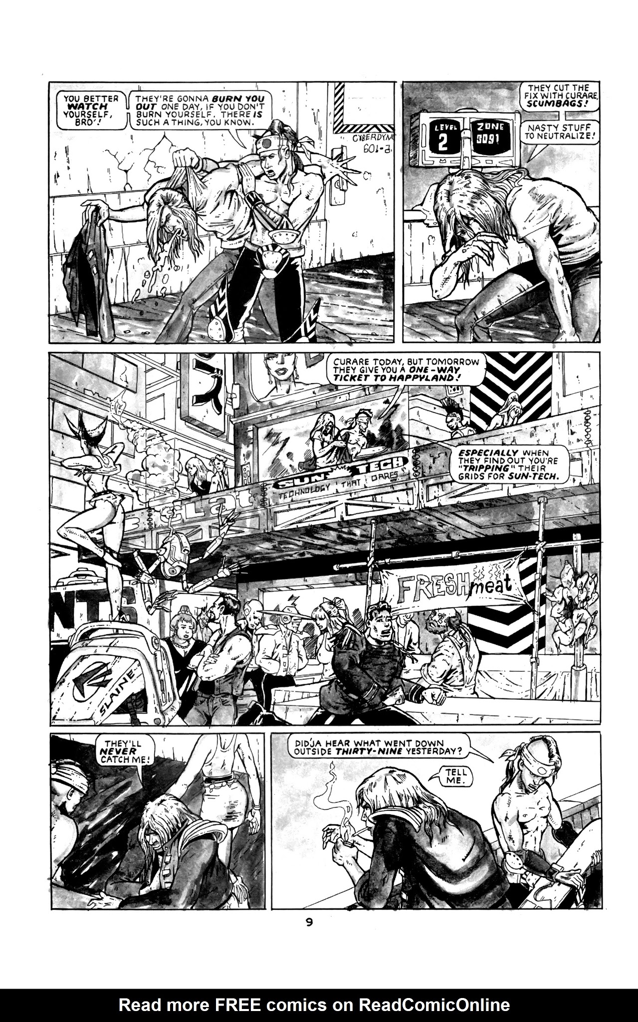 Read online Intrazone comic -  Issue #2 - 11