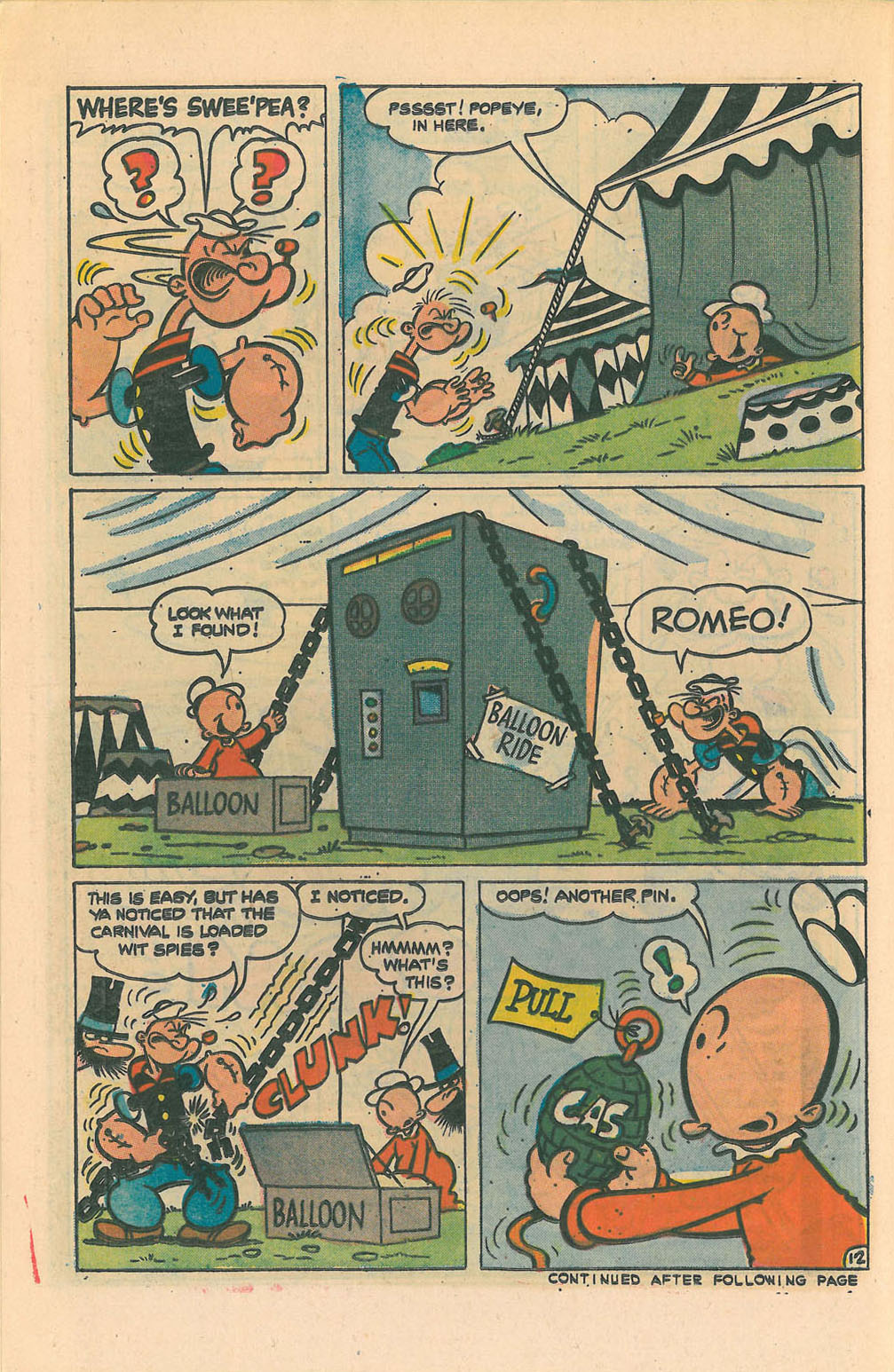 Read online Popeye (1948) comic -  Issue #125 - 16