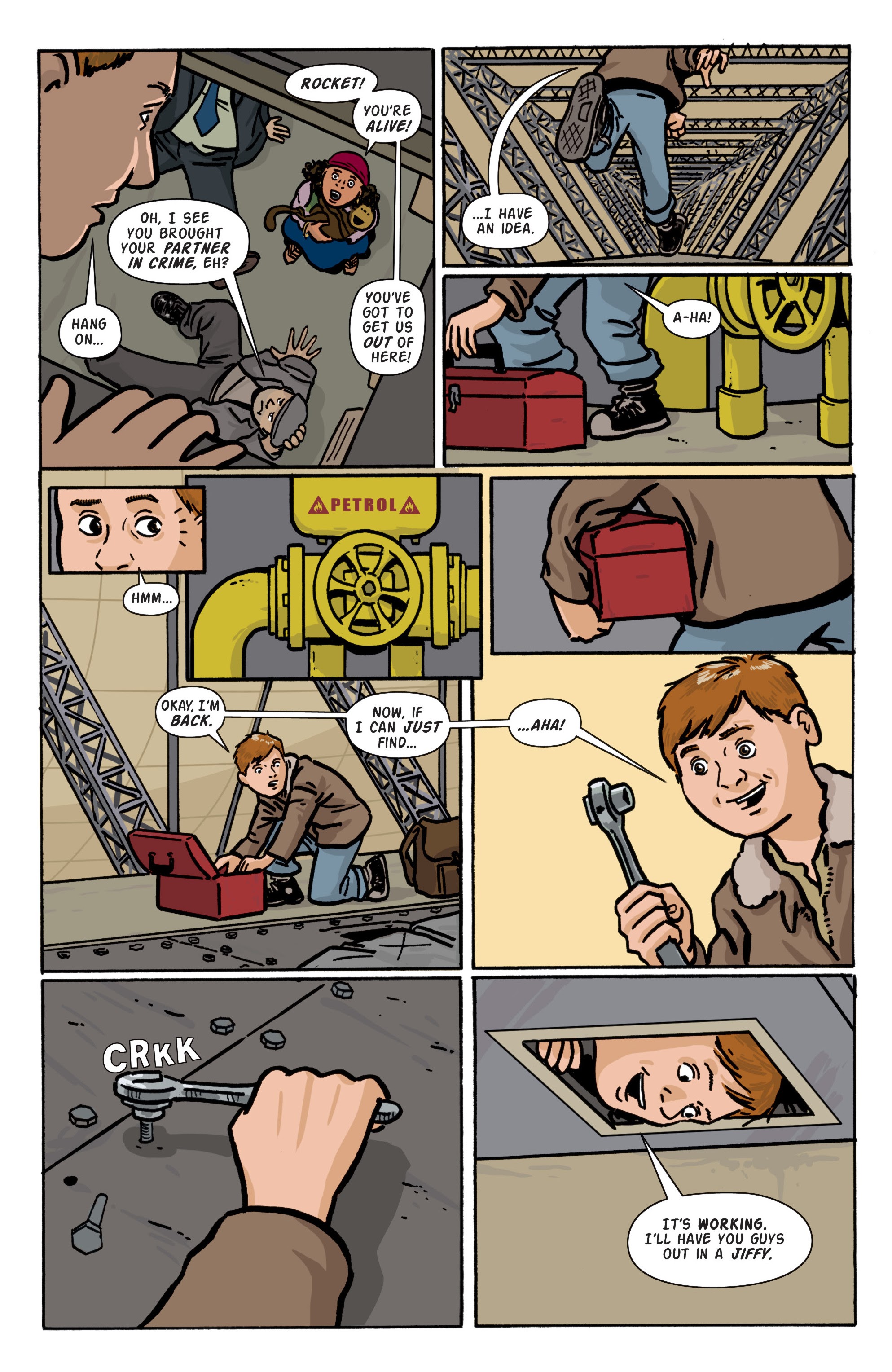 Read online Rocket Robinson and the Secret of the Saint comic -  Issue # TPB (Part 2) - 47